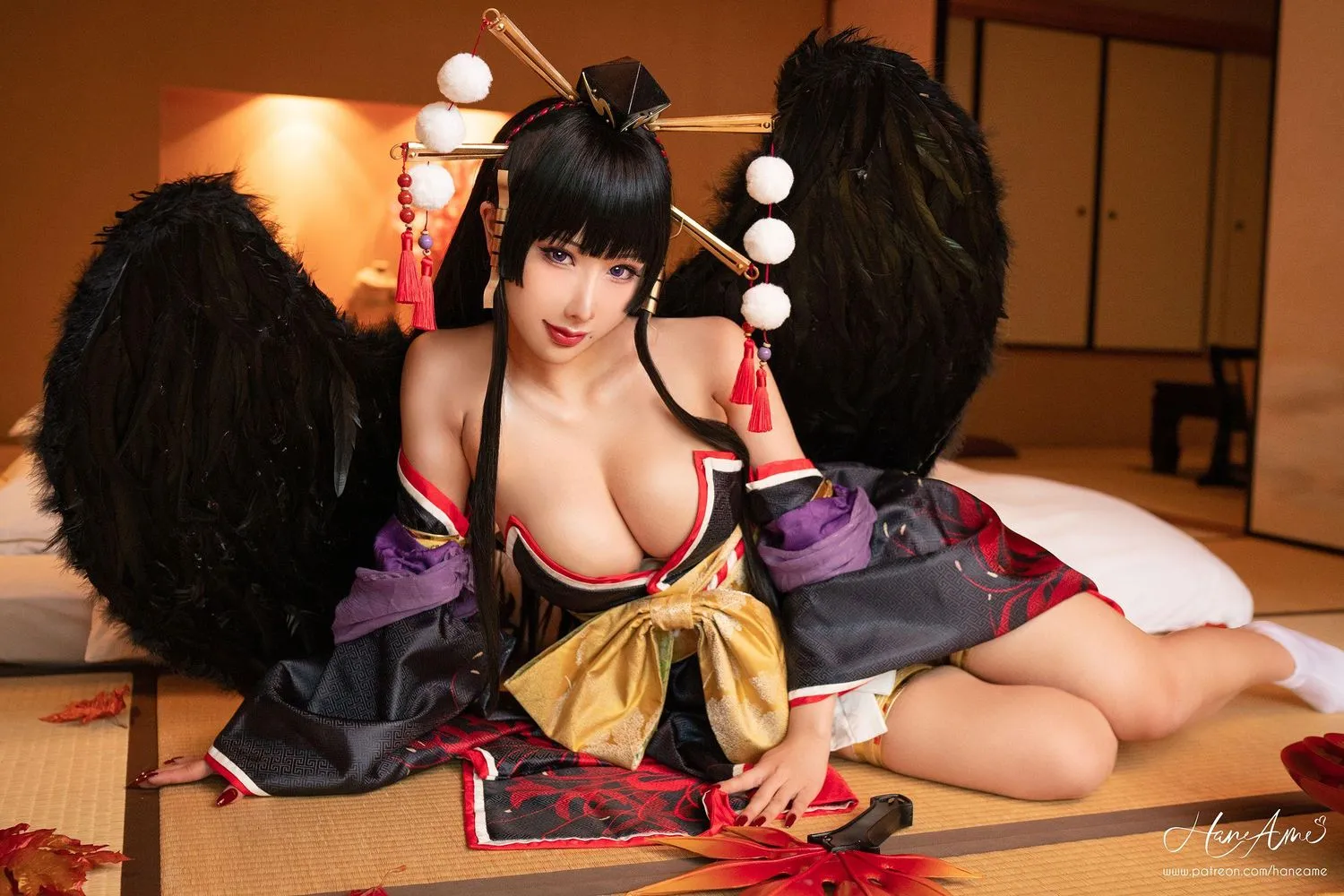 雨波_HaneAme Nyotengu – 女天狗(101P279MB) [101P]插图1