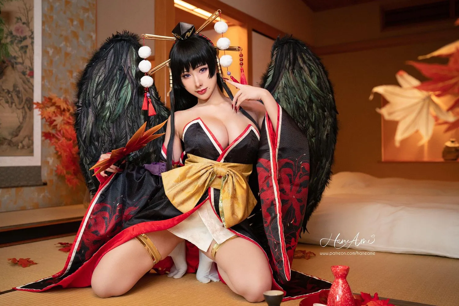 雨波_HaneAme Nyotengu – 女天狗(101P279MB) [101P]插图6