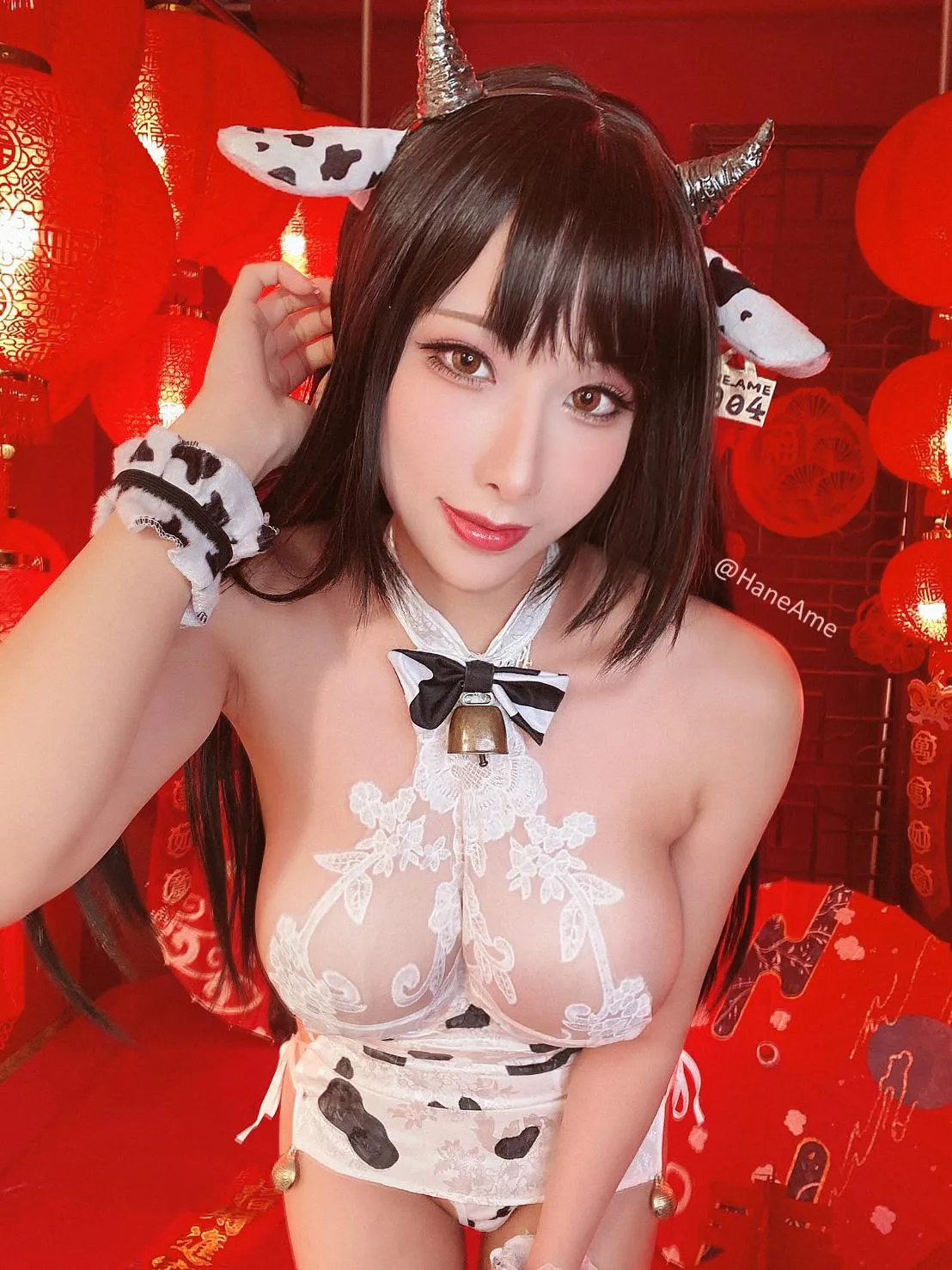 雨波_HaneAme Original_Cow_qipao [31P]插图4