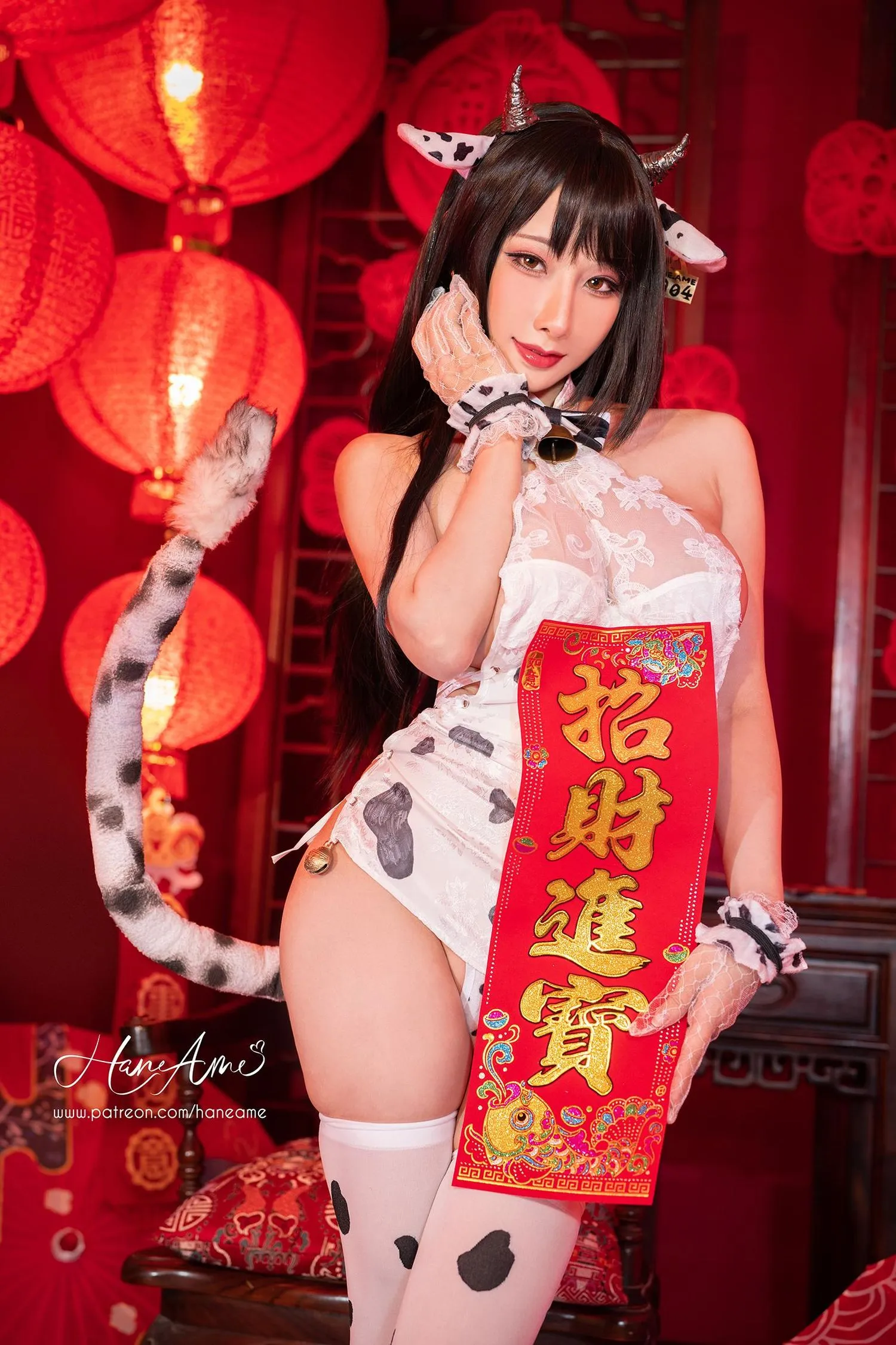 雨波_HaneAme Original_Cow_qipao [31P]插图8