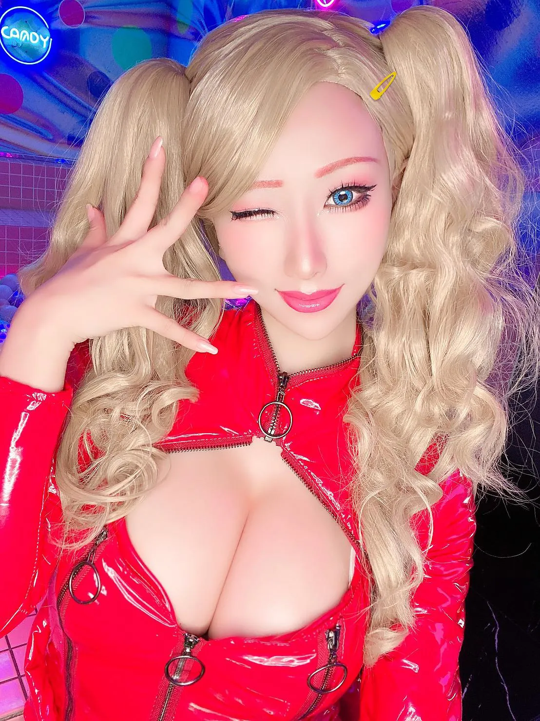 雨波_HaneAme Persona5_Takamiki Ann高卷杏 11月等级3_女神异闻录_性感版 高卷杏 [32P]插图5