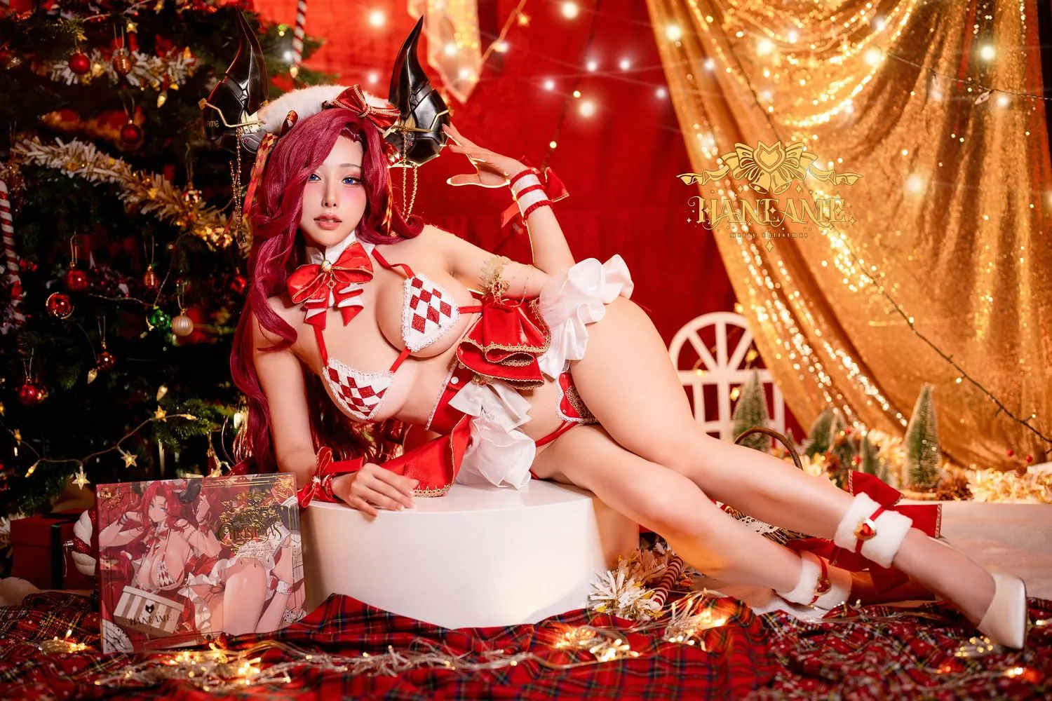 雨波_HaneAme Xmas Dragon 2022年12月 聖誕節龍女 [35P]插图3