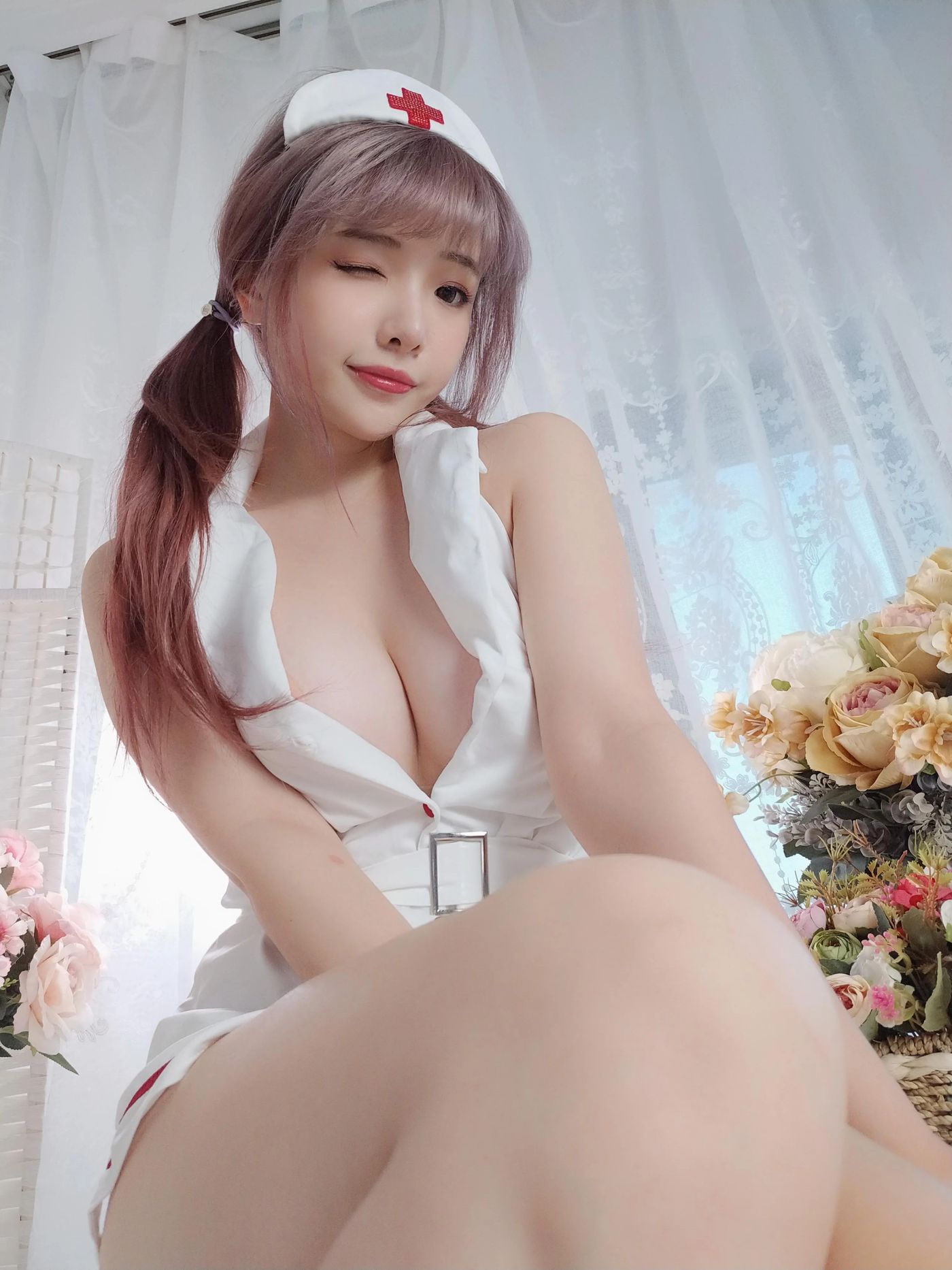 雯妹不讲道理 – NO.40 八月套餐-护士 [44P]插图
