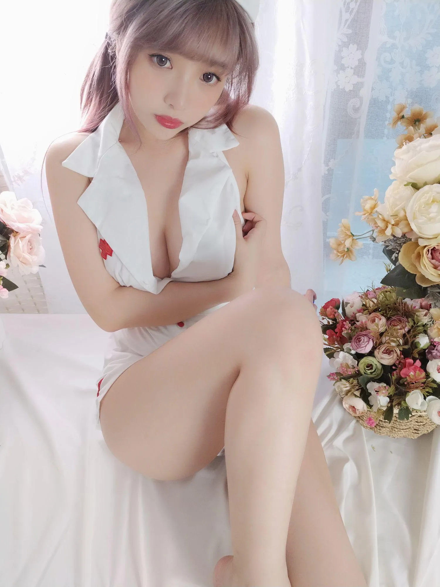 雯妹不讲道理 – NO.40 八月套餐-护士 [44P]插图7