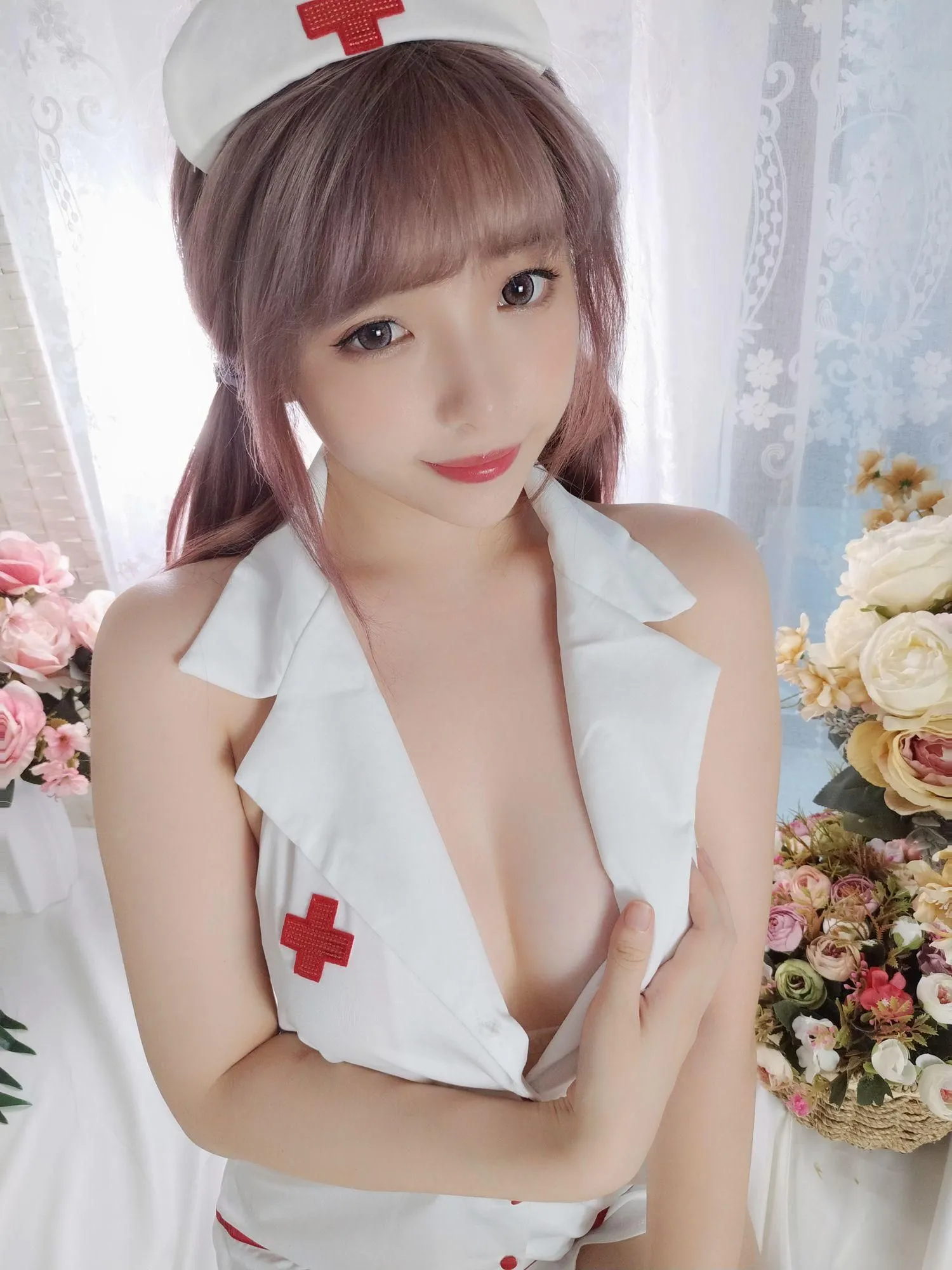 雯妹不讲道理 – NO.40 八月套餐-护士 [44P]插图8