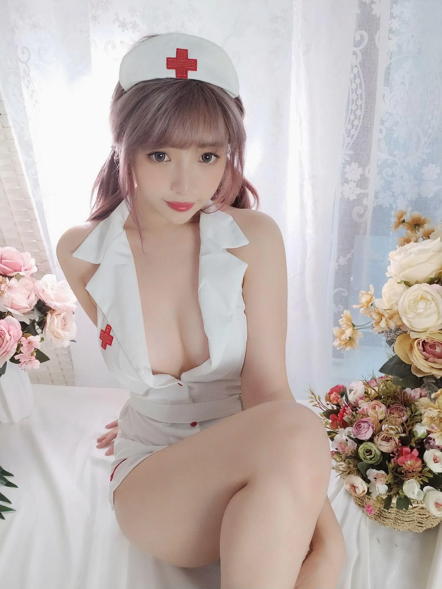 雯妹不讲道理 – NO.40 八月套餐-护士 [44P]插图9