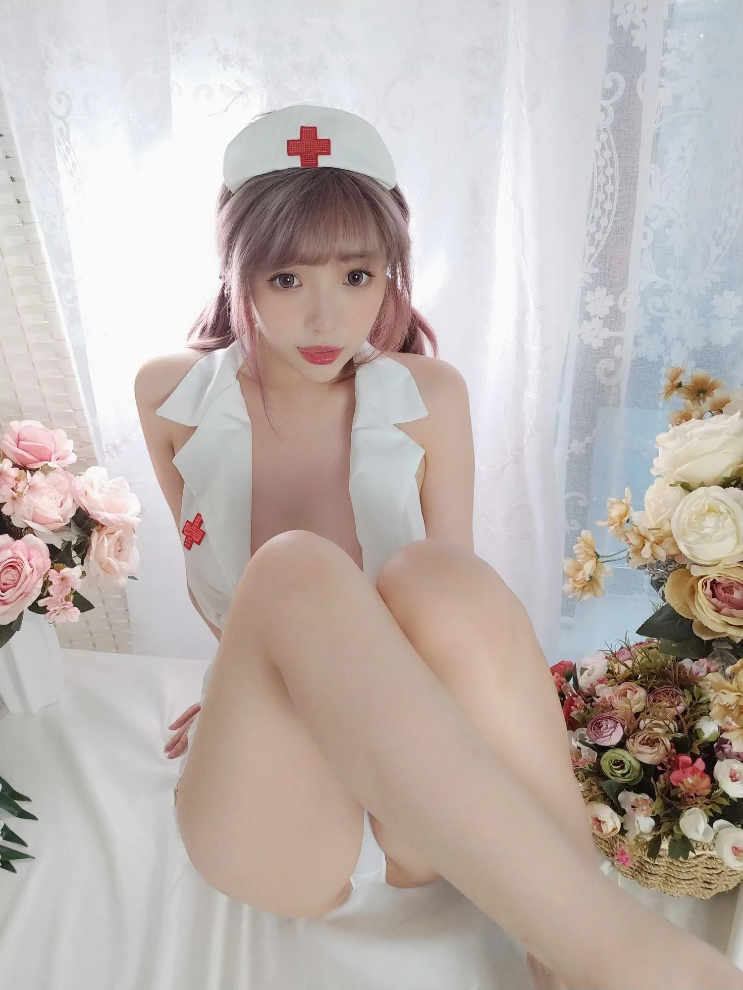 雯妹不讲道理 – NO.40 八月套餐-护士 [44P]插图