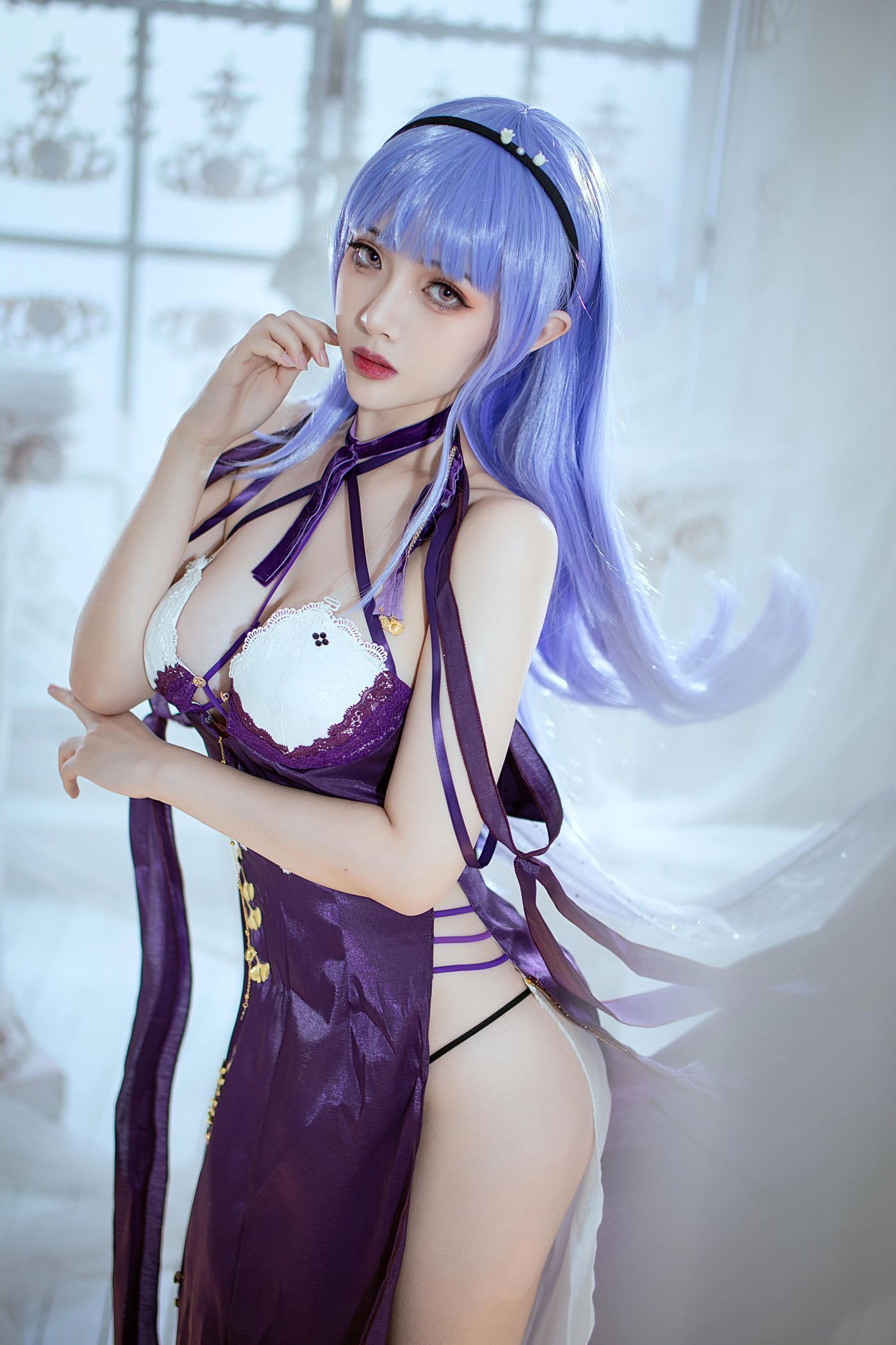 雯妹不讲道理 – NO.50 2021年1月图包套餐(9套)-碧蓝航线黛朵 [17P]插图