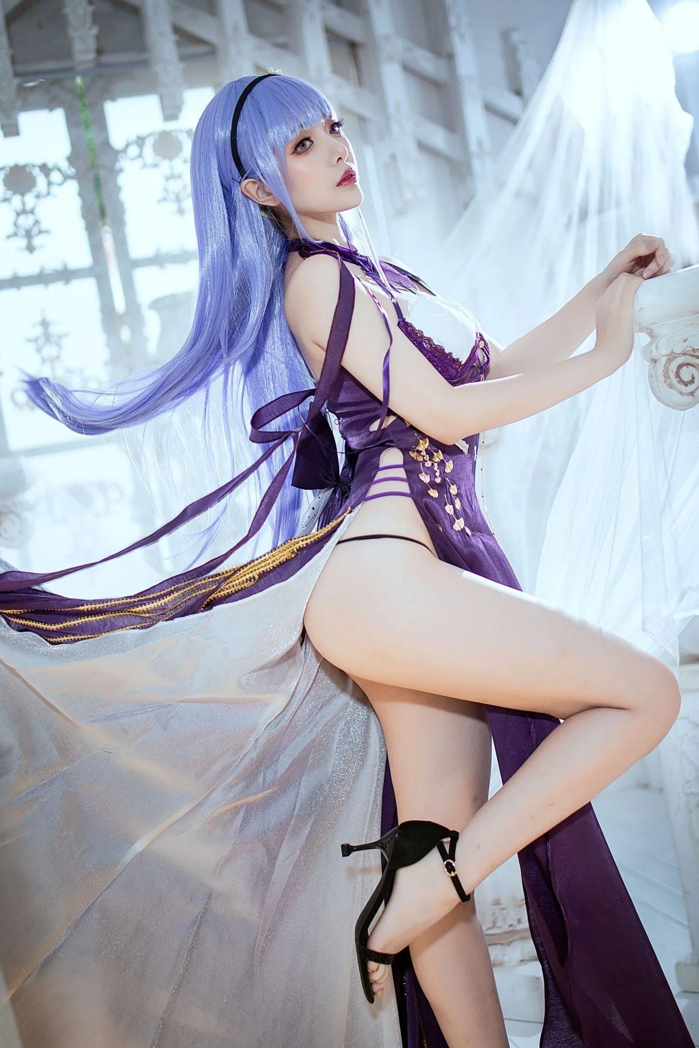 雯妹不讲道理 – NO.50 2021年1月图包套餐(9套)-碧蓝航线黛朵 [17P]插图2