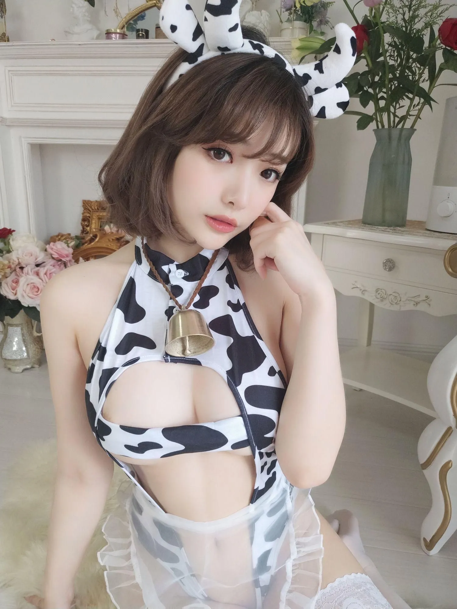 雯妹不讲道理 – NO.55 奶牛 [41P]插图9