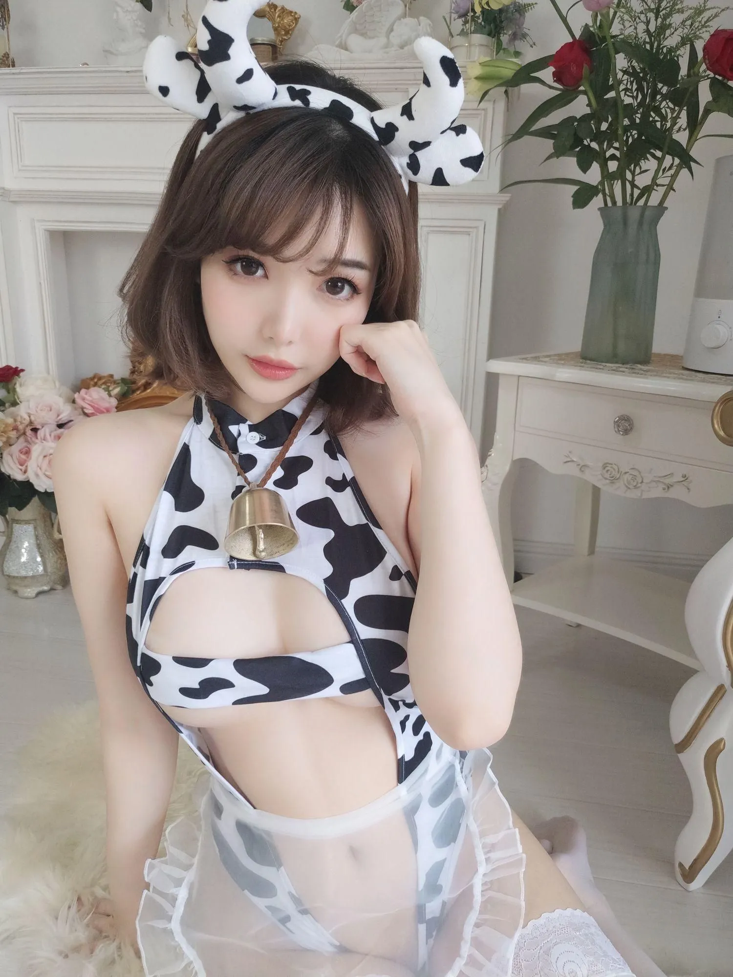 雯妹不讲道理 – NO.55 奶牛 [41P]插图