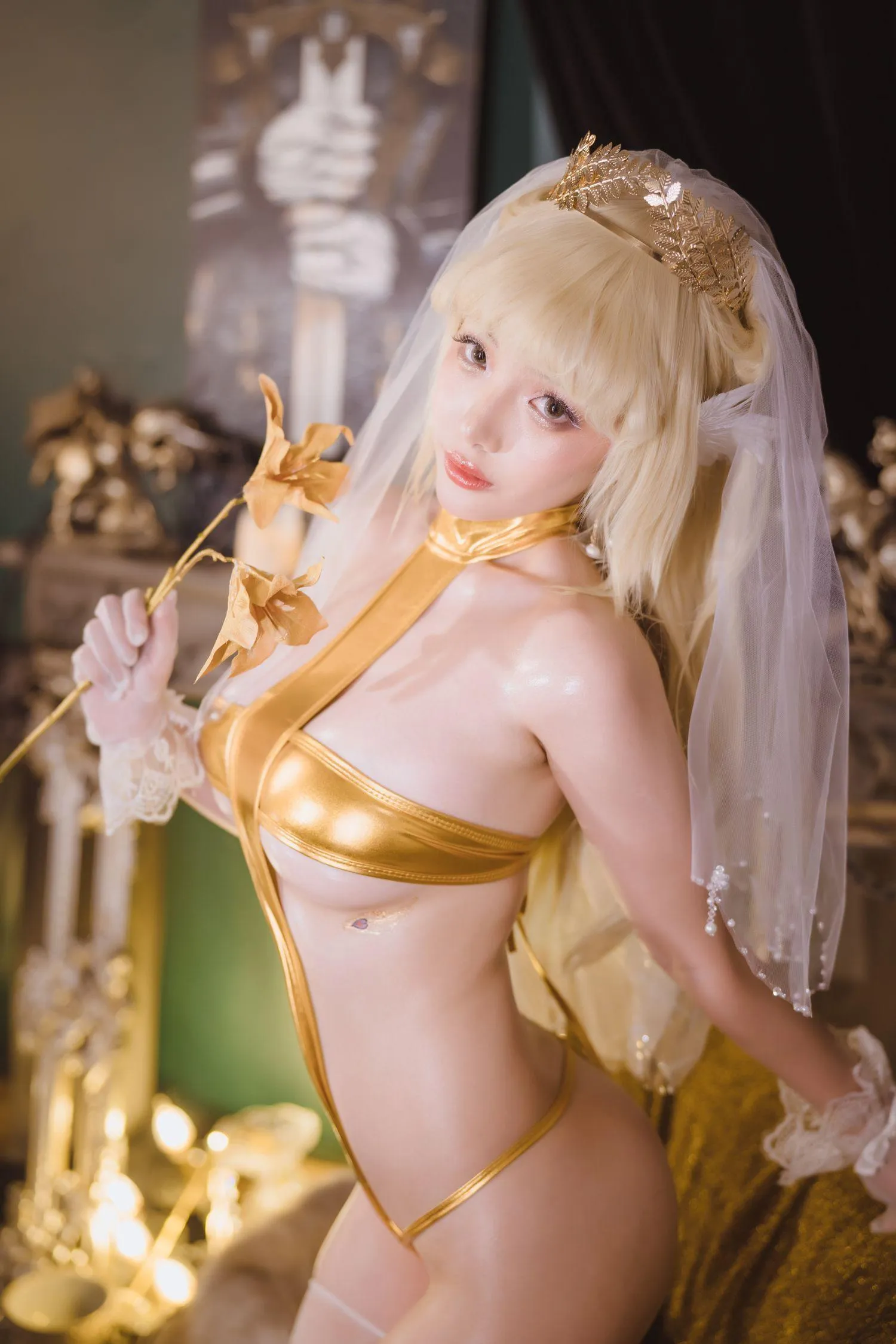 雯妹不讲道理 – NO.56 发光精灵 [50P]插图5