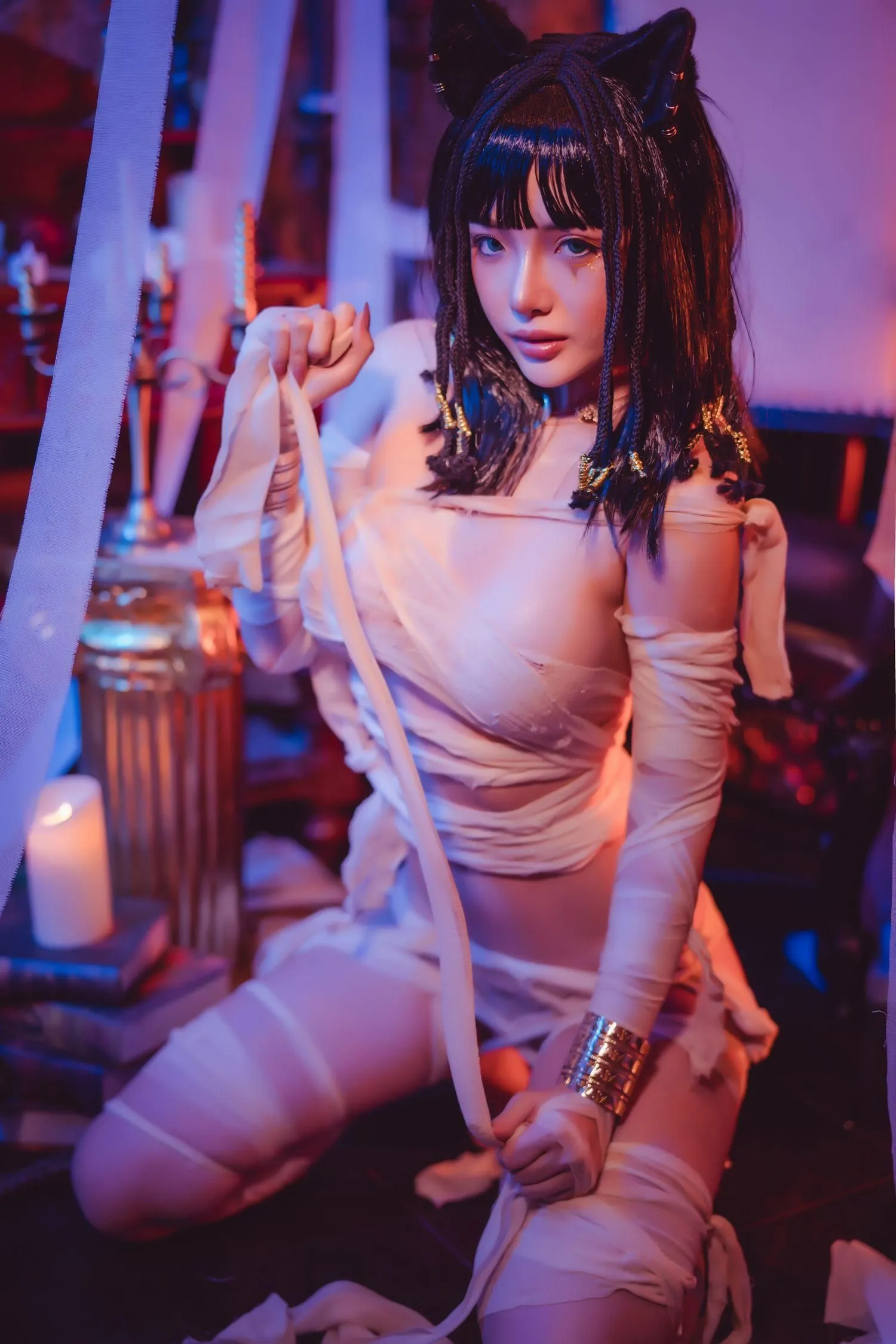 雯妹不讲道理 – NO.62 4月舰长《木乃伊》 [36P]插图5