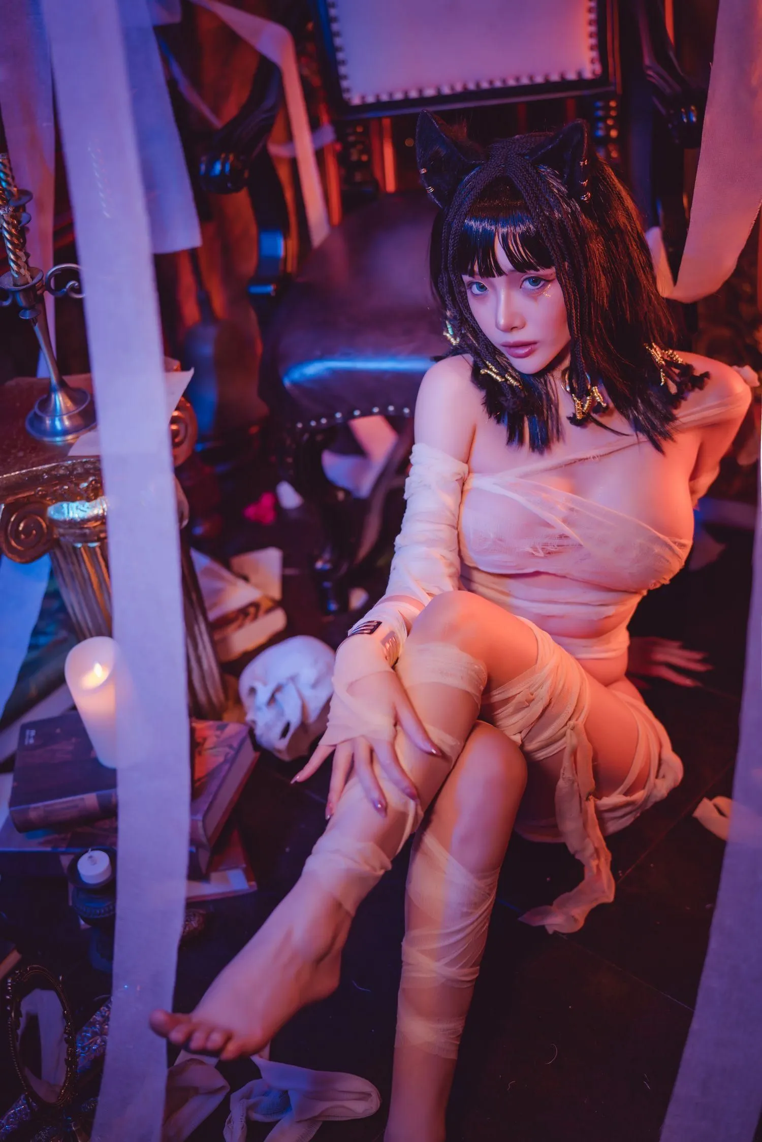雯妹不讲道理 – NO.62 4月舰长《木乃伊》 [36P]插图6