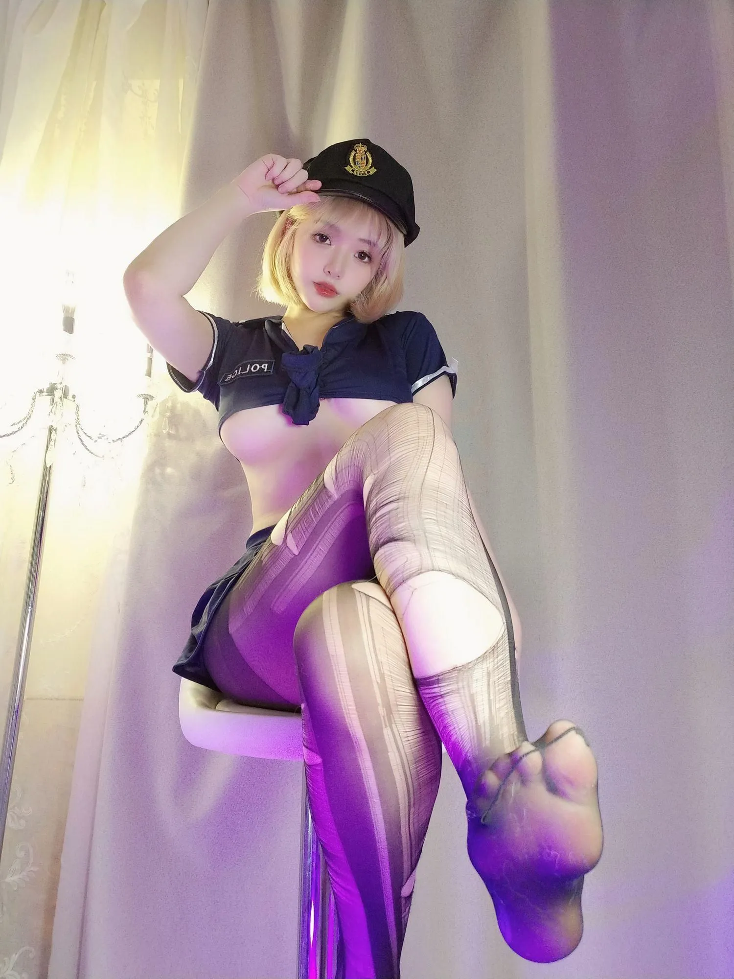 雯妹不讲道理 – NO.63 三月大礼包-小女警 [34P]插图9