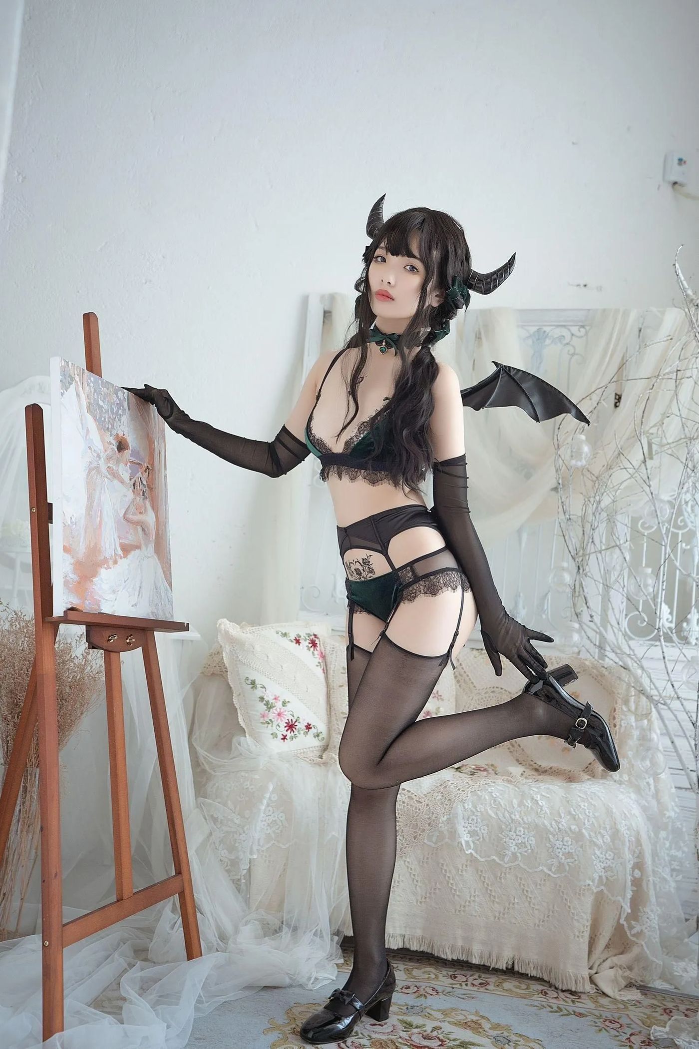 NO.15 雯妹不讲道理-魅魔本-图片-Proud devil [50P]插图2