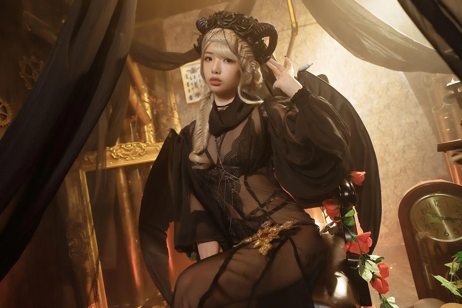 NO.15 雯妹不讲道理-魅魔本-图片-gothic devil [16P]插图
