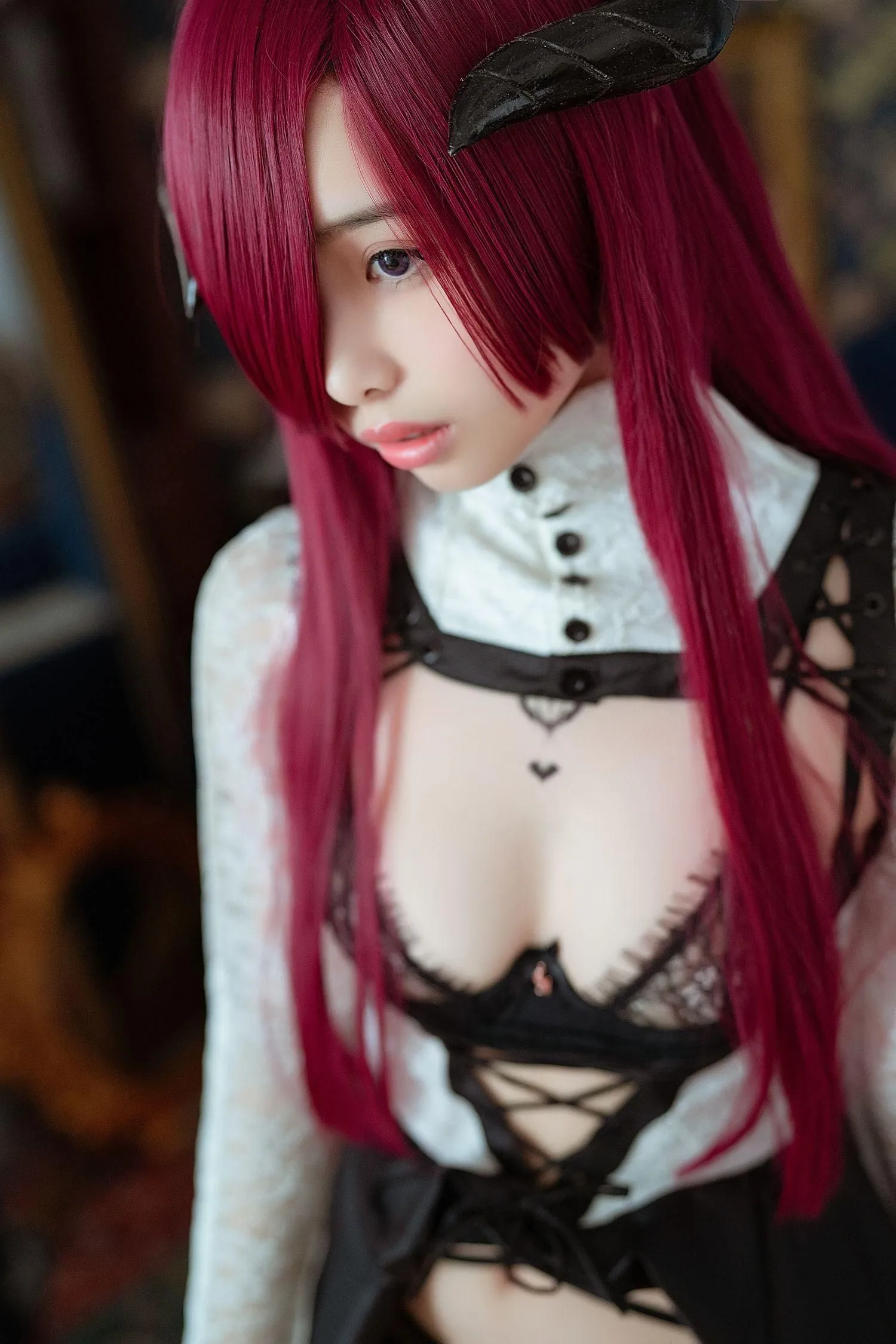 NO.15 雯妹不讲道理-魅魔本-图片-the countess of devil [38P]插图6
