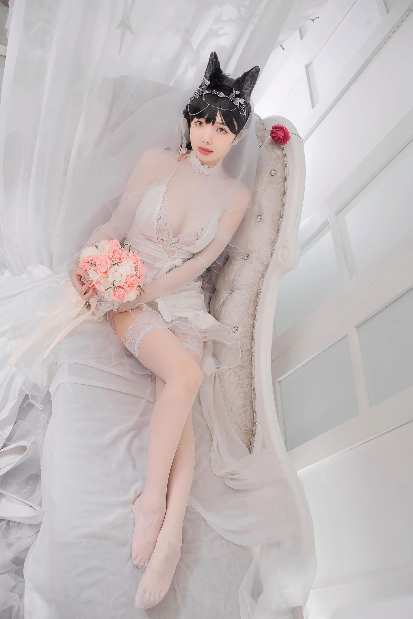 NO.21 雯妹不讲道理-爱宕花嫁 [32P]插图1