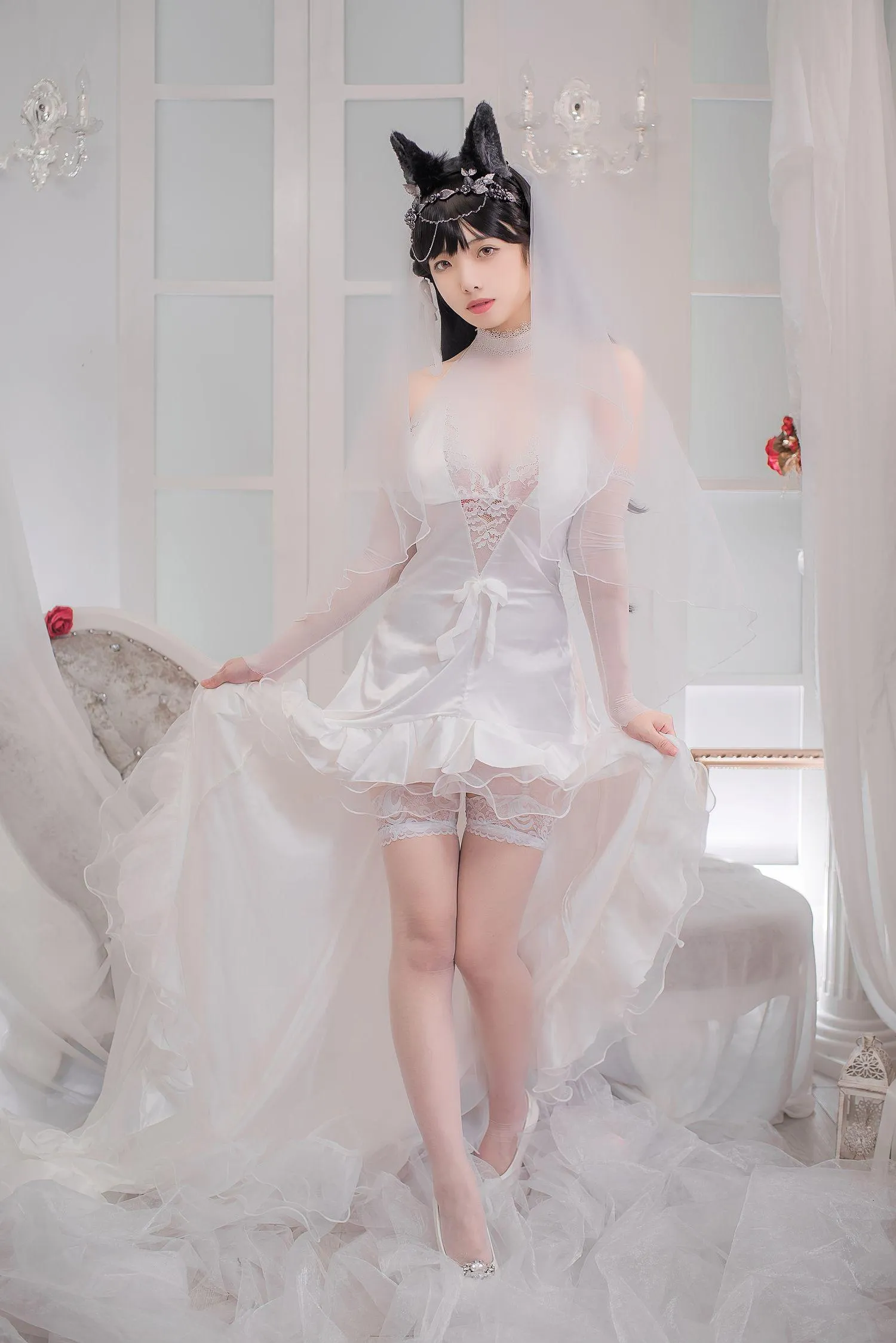NO.21 雯妹不讲道理-爱宕花嫁 [32P]插图1