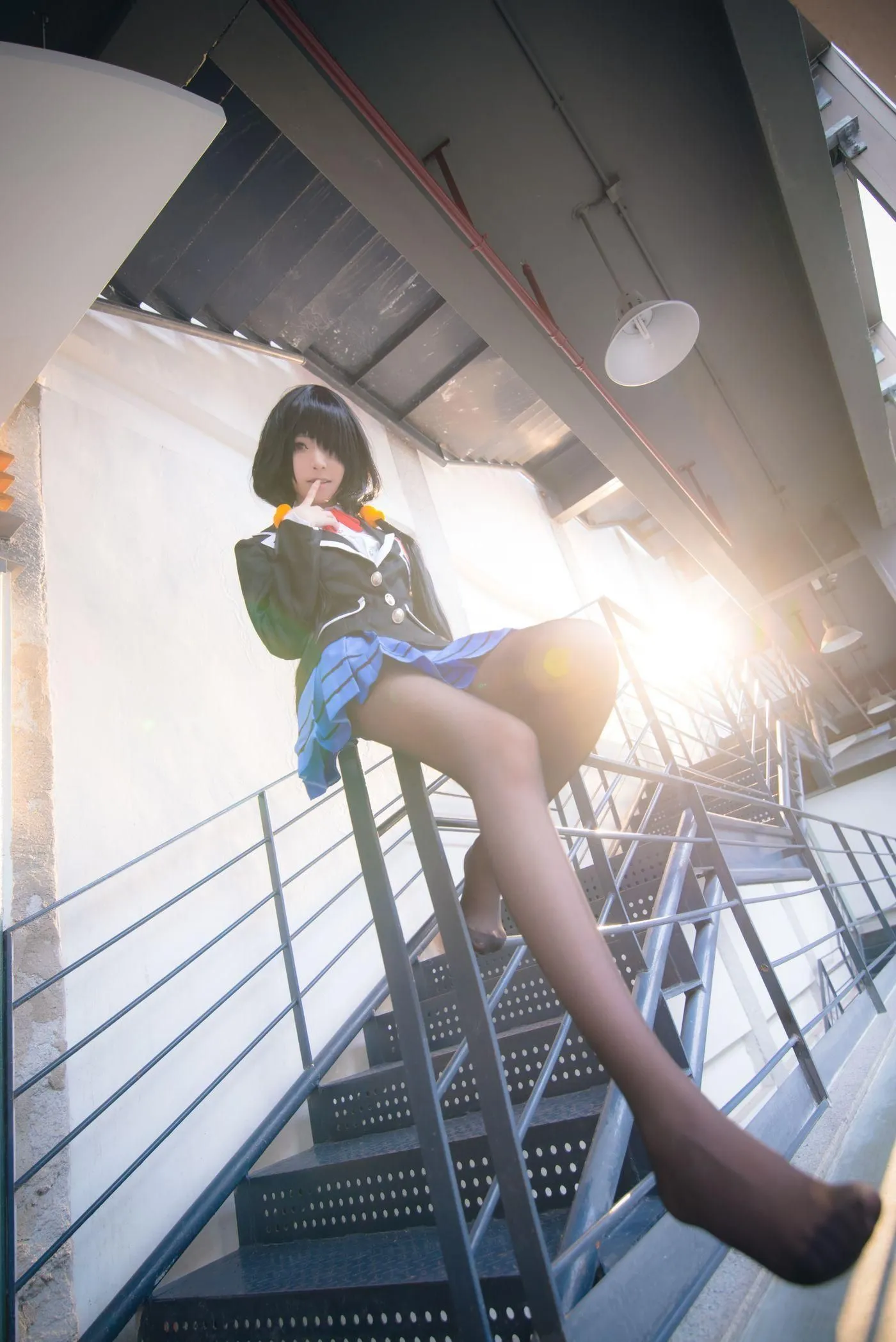 青青子JS – NO.07 狂三校服 [15P]插图5