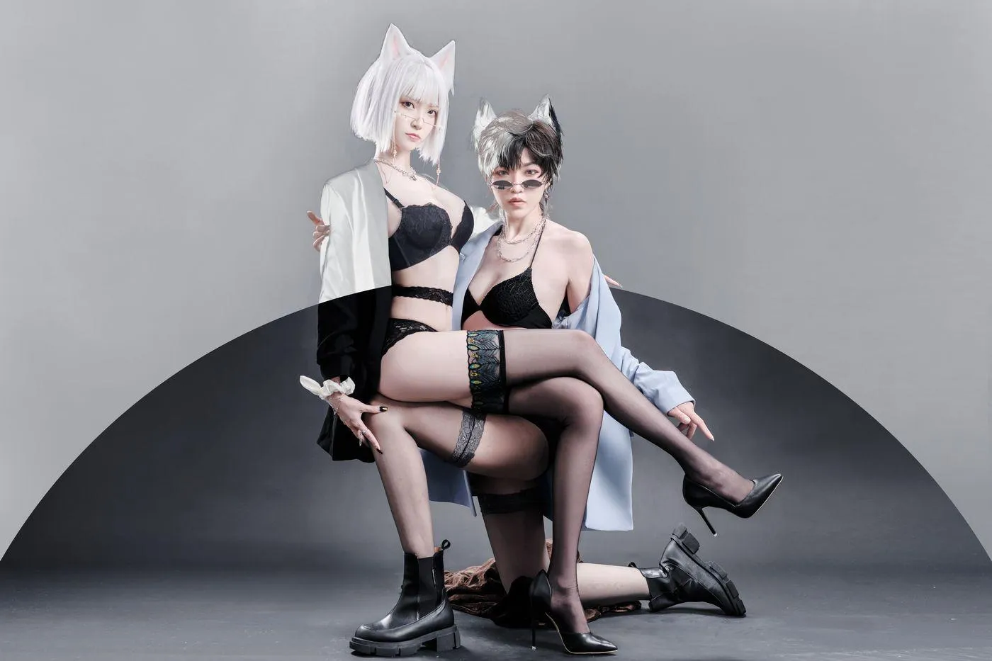 青青子JS – NO.08 &李翎 狐狸和狼 [18P]插图7