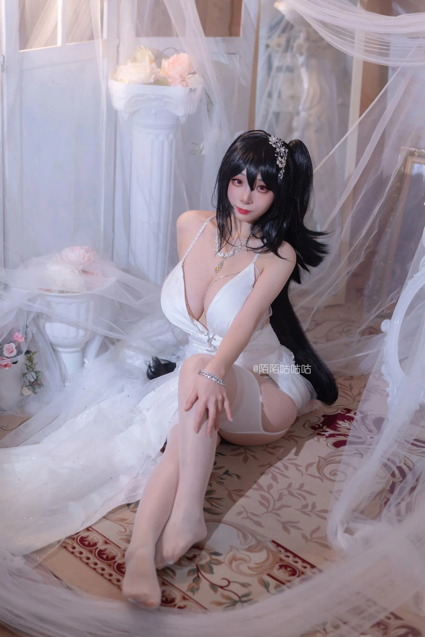 韶陌陌 – NO.20 大凤 婚纱 [18P]插图5