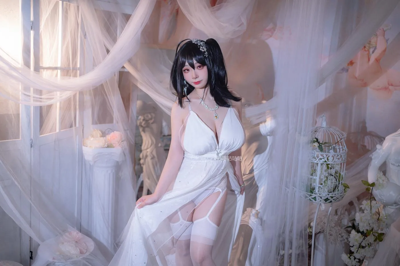 韶陌陌 – NO.20 大凤 婚纱 [18P]插图7