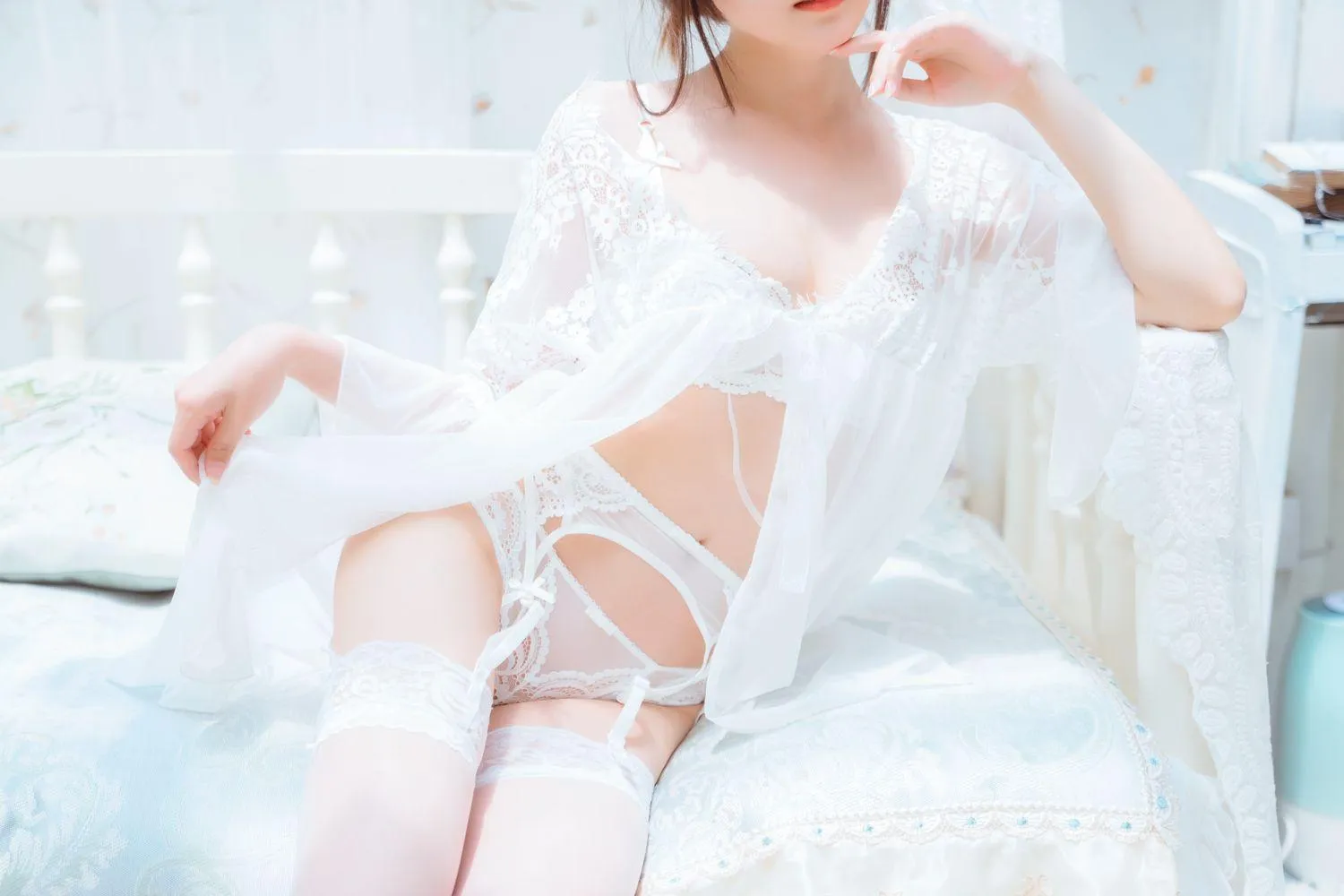 香草喵露露 – NO.03 玻璃房少女 [76P]插图9