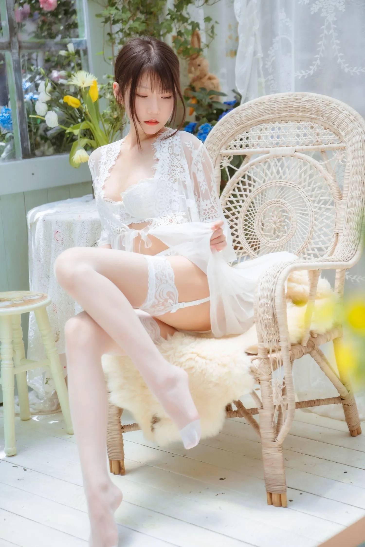 香草喵露露 – NO.03 玻璃房少女 [76P]插图9