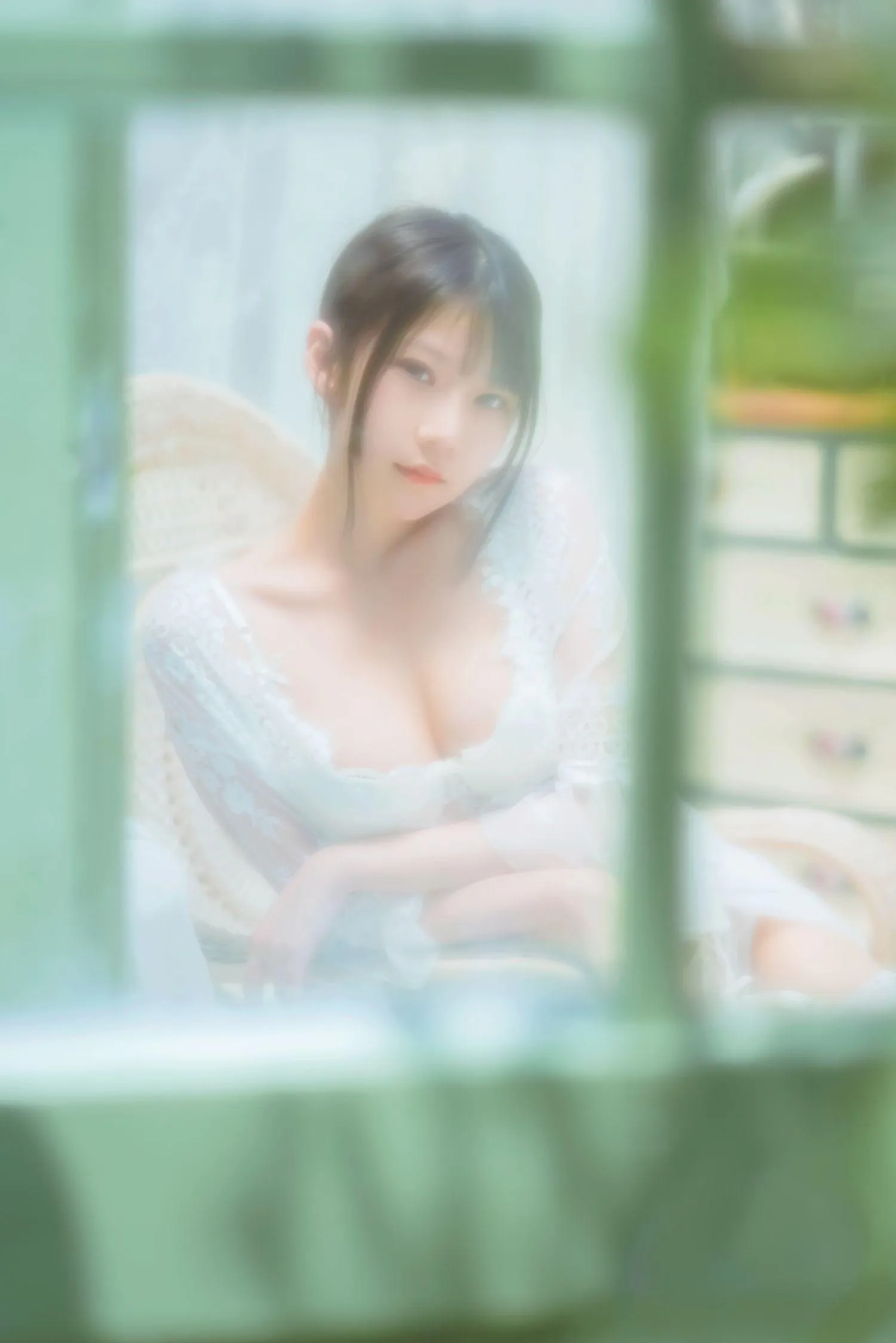 香草喵露露 – NO.03 玻璃房少女 [76P]插图3