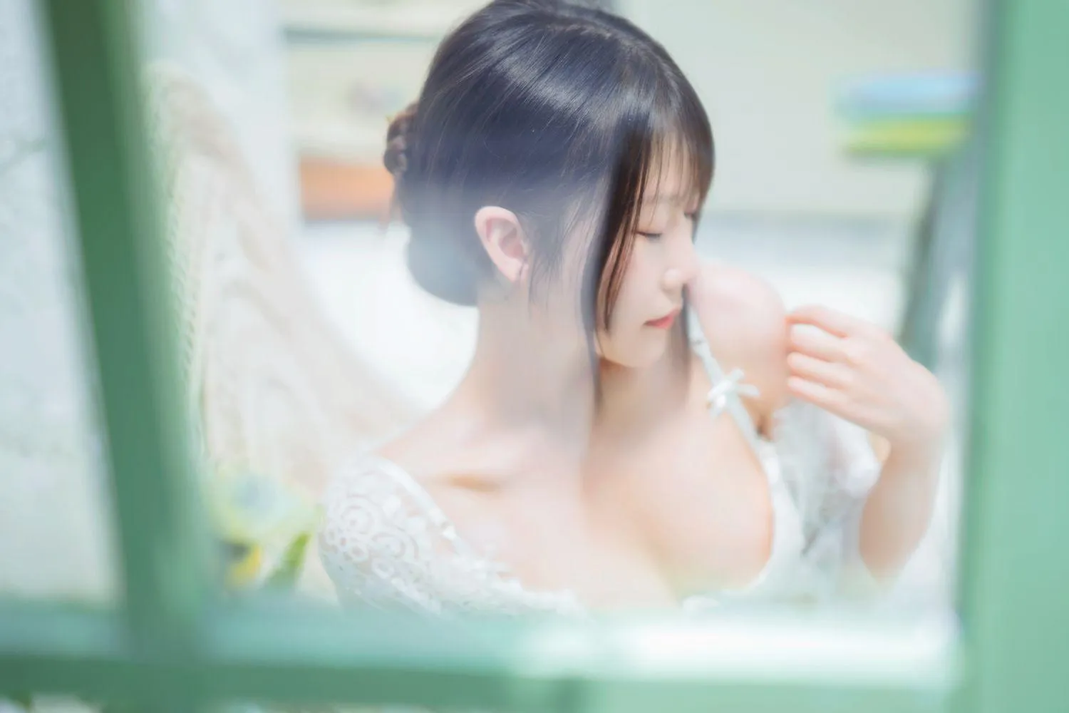 香草喵露露 – NO.03 玻璃房少女 [76P]插图4