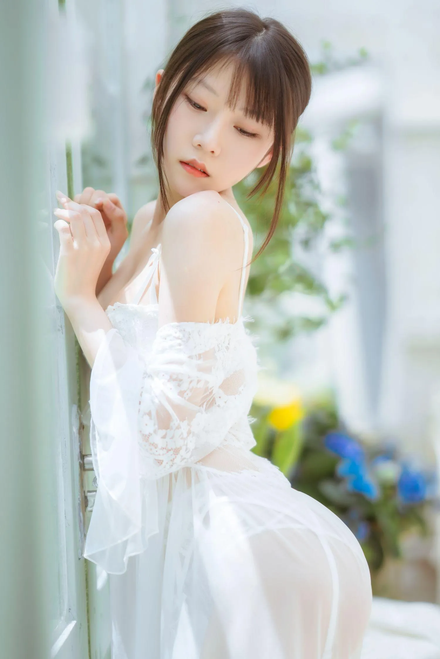 香草喵露露 – NO.03 玻璃房少女 [76P]插图2
