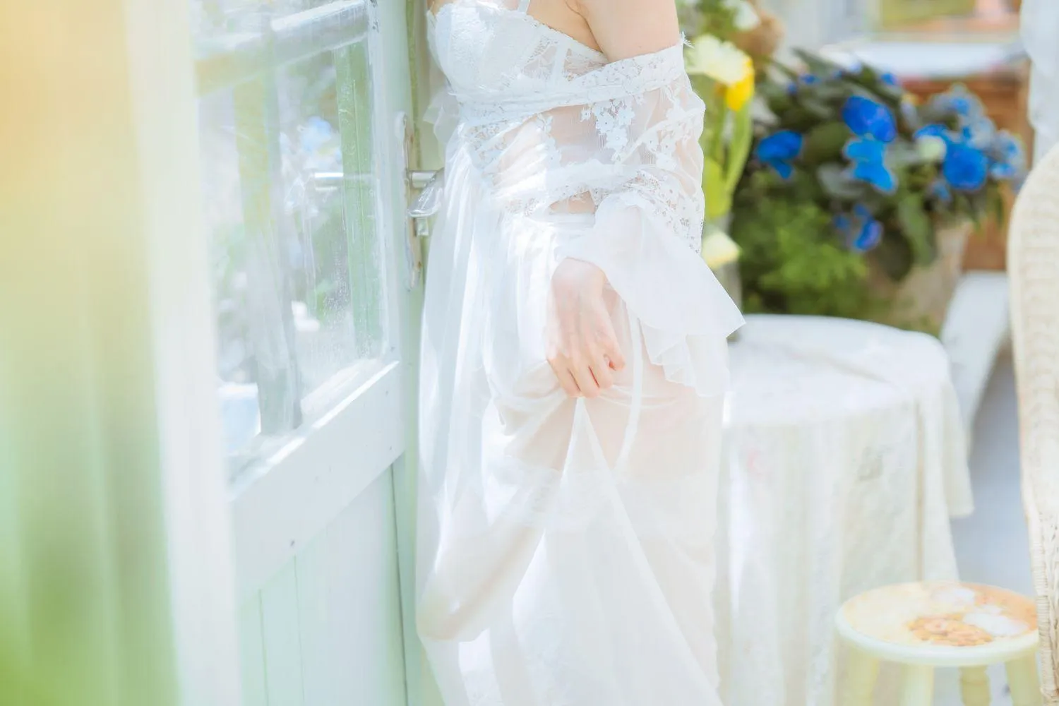 香草喵露露 – NO.03 玻璃房少女 [76P]插图3