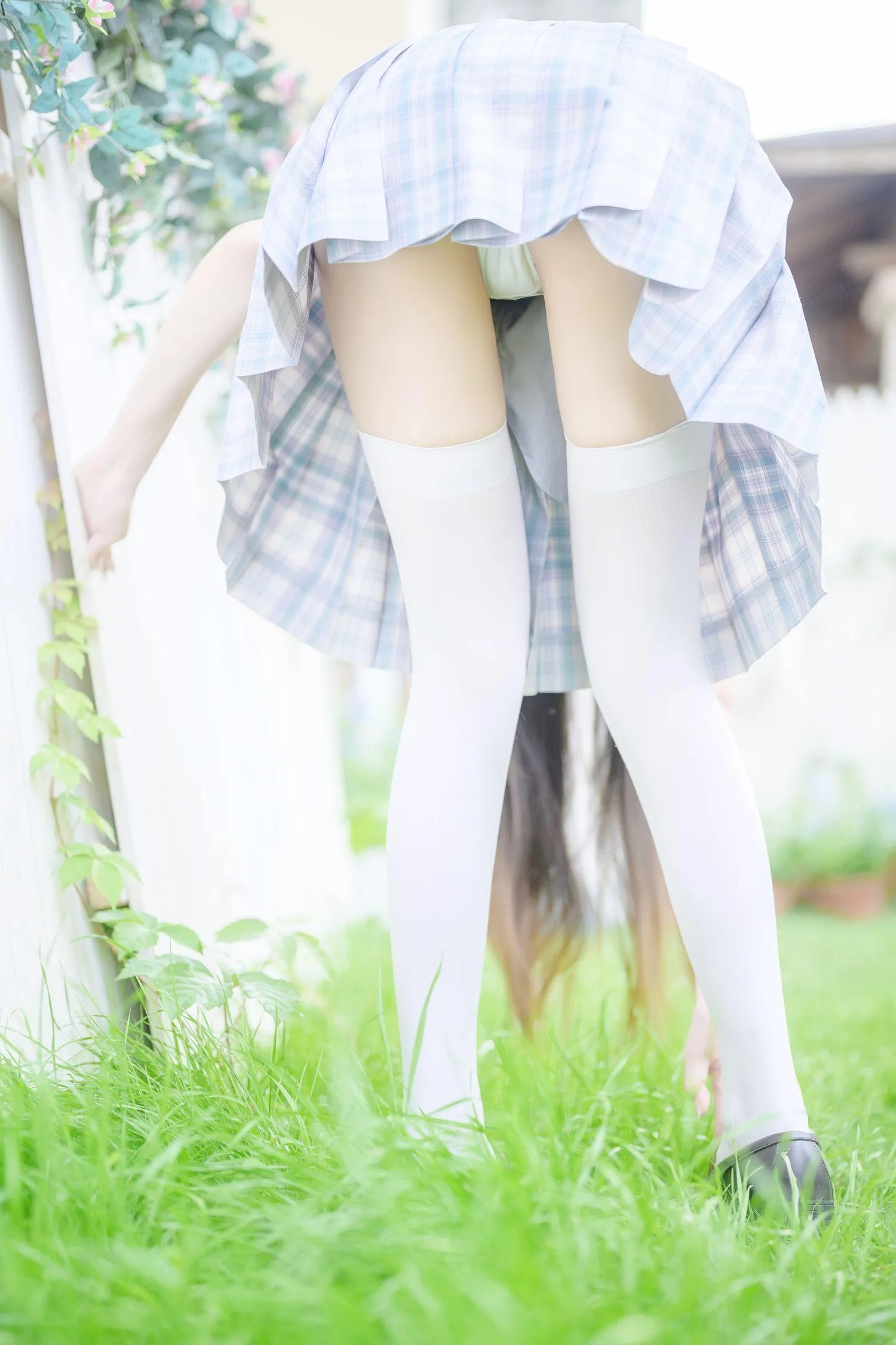 香草喵露露 – NO.12 阳光庭院制服 [50P]插图2