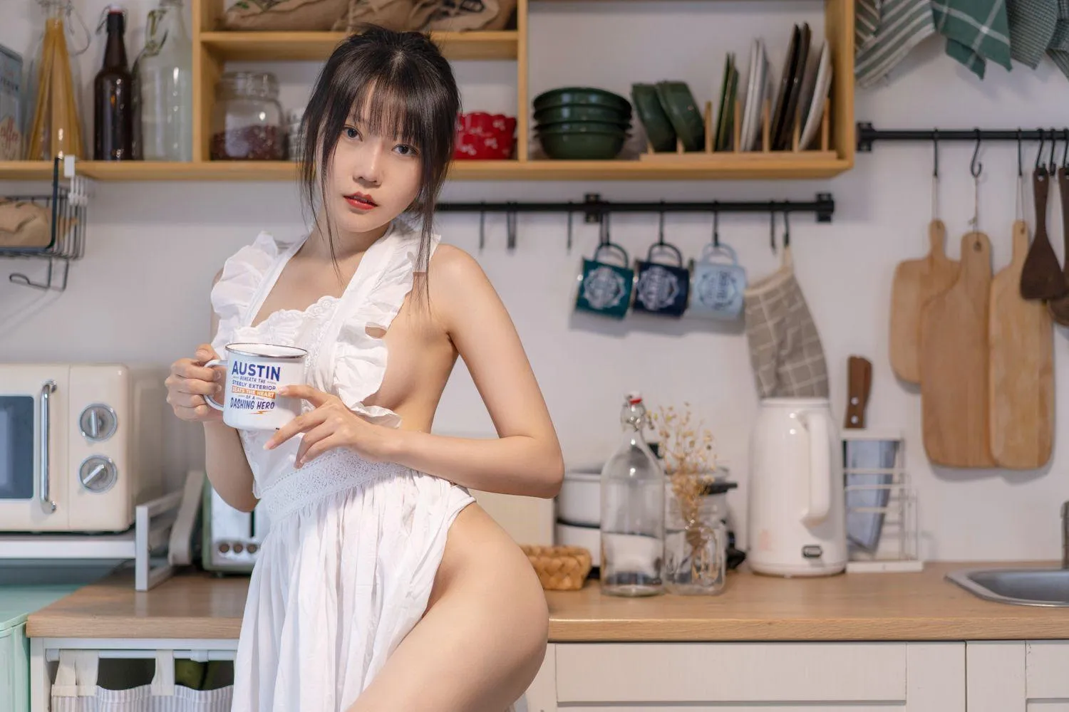 香草喵露露 – NO.14 厨娘 [55P]插图7