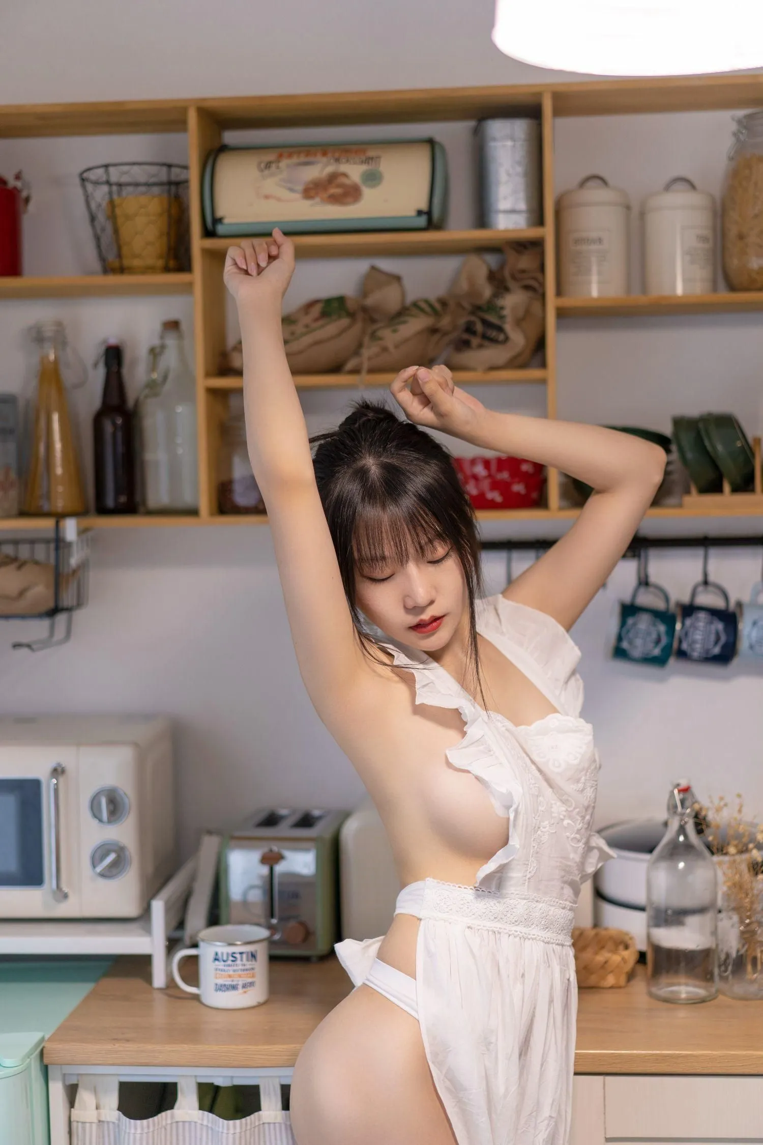 香草喵露露 – NO.14 厨娘 [55P]插图7