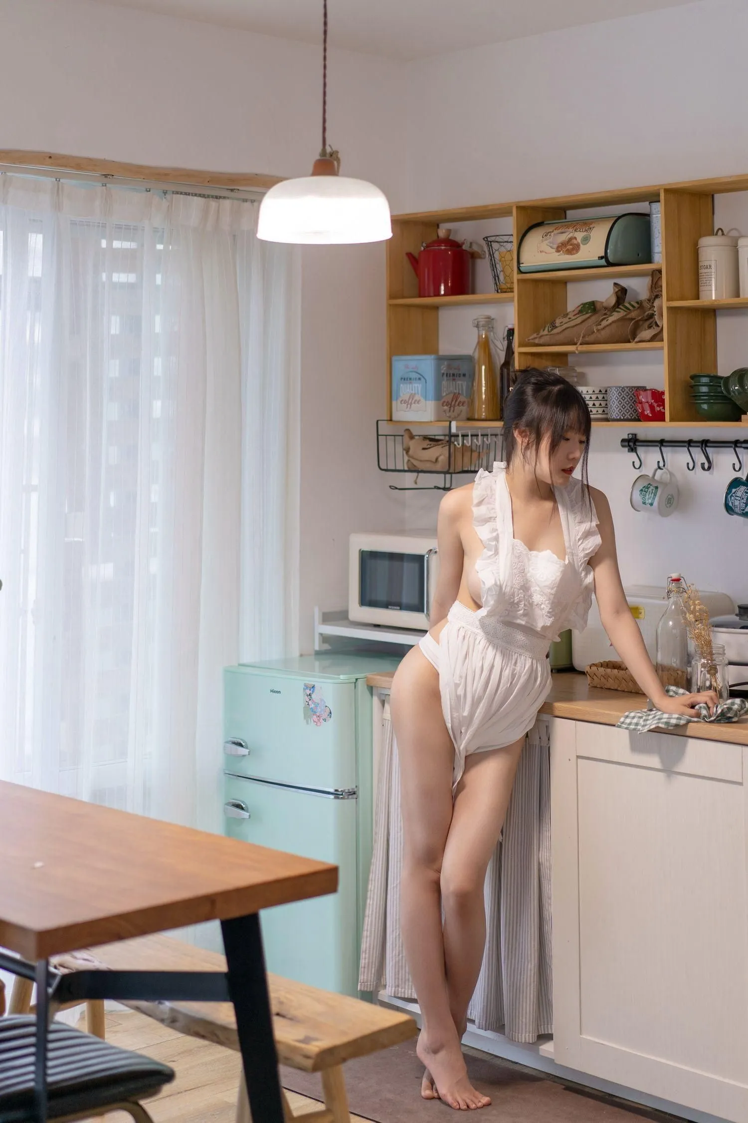 香草喵露露 – NO.14 厨娘 [55P]插图1