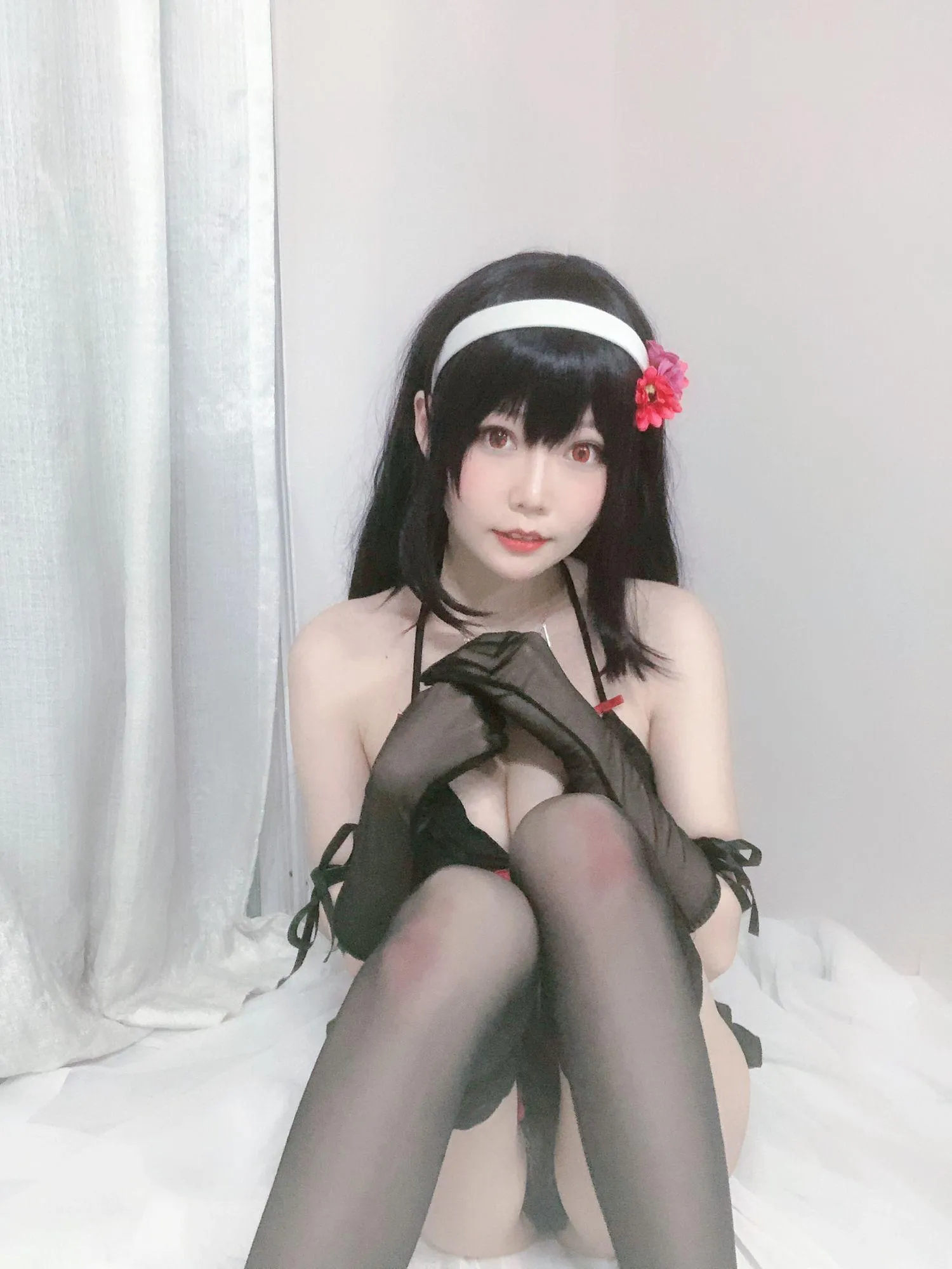 香草喵露露 – NO.15 诗羽学姐睡衣 [45P]插图9