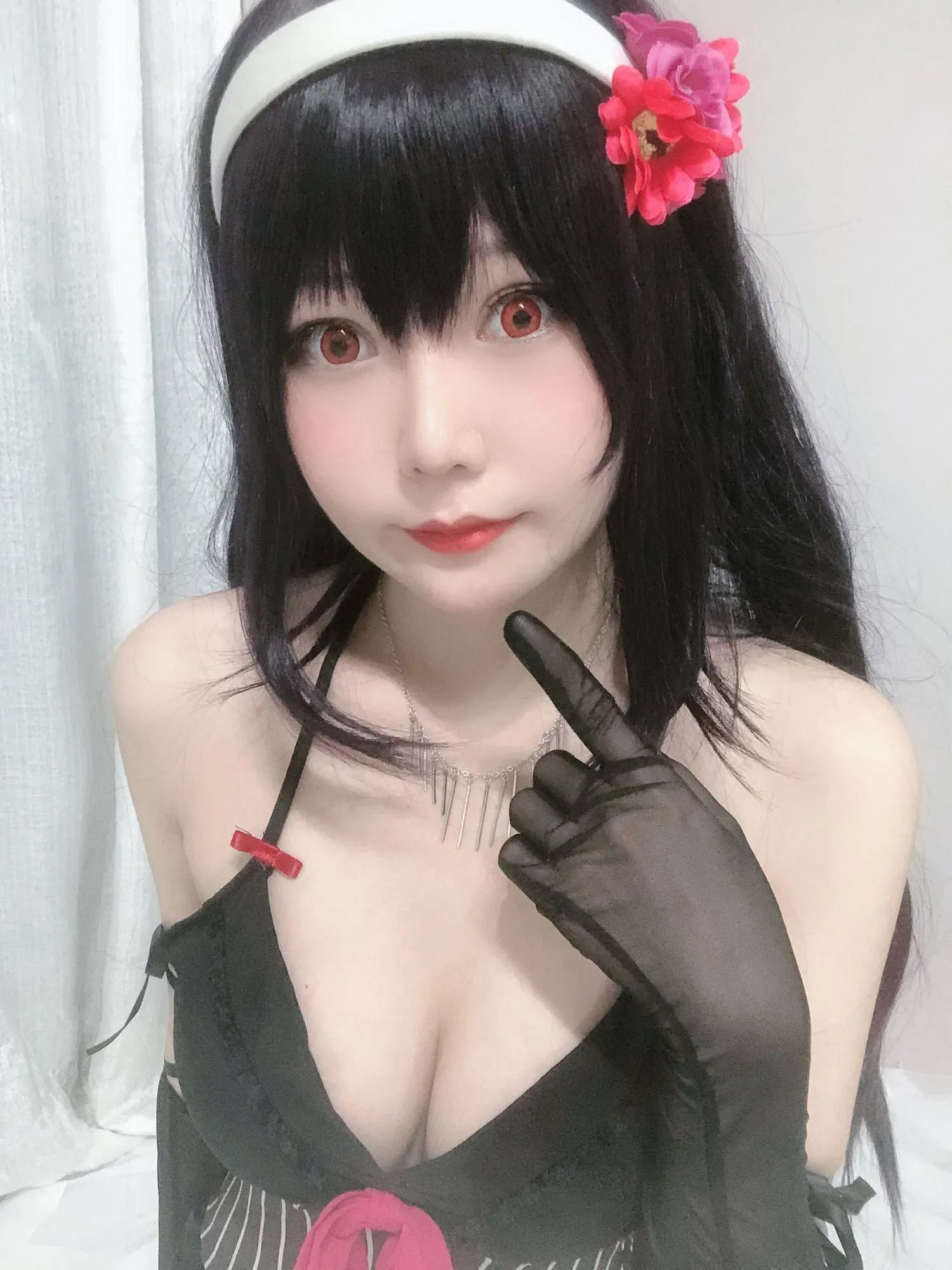 香草喵露露 – NO.15 诗羽学姐睡衣 [45P]插图3