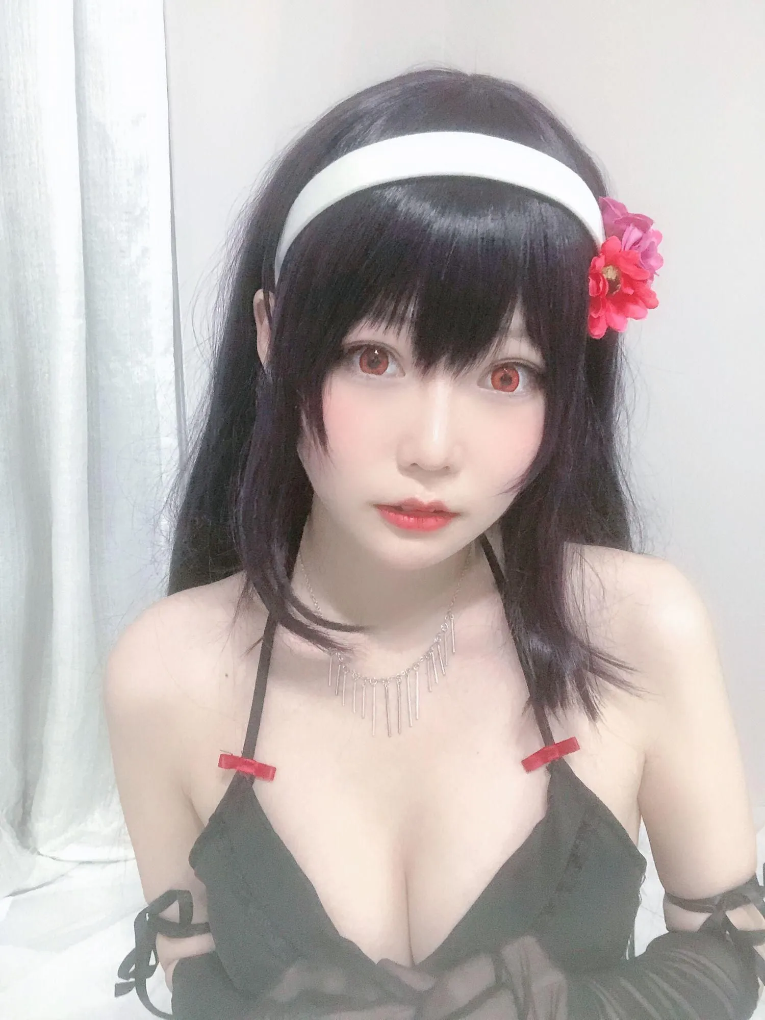 香草喵露露 – NO.15 诗羽学姐睡衣 [45P]插图1