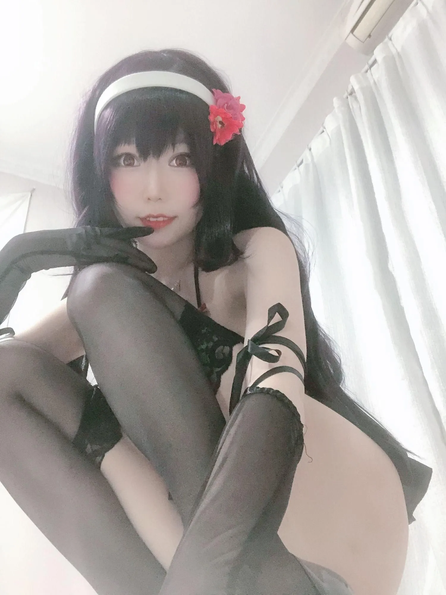 香草喵露露 – NO.15 诗羽学姐睡衣 [45P]插图3