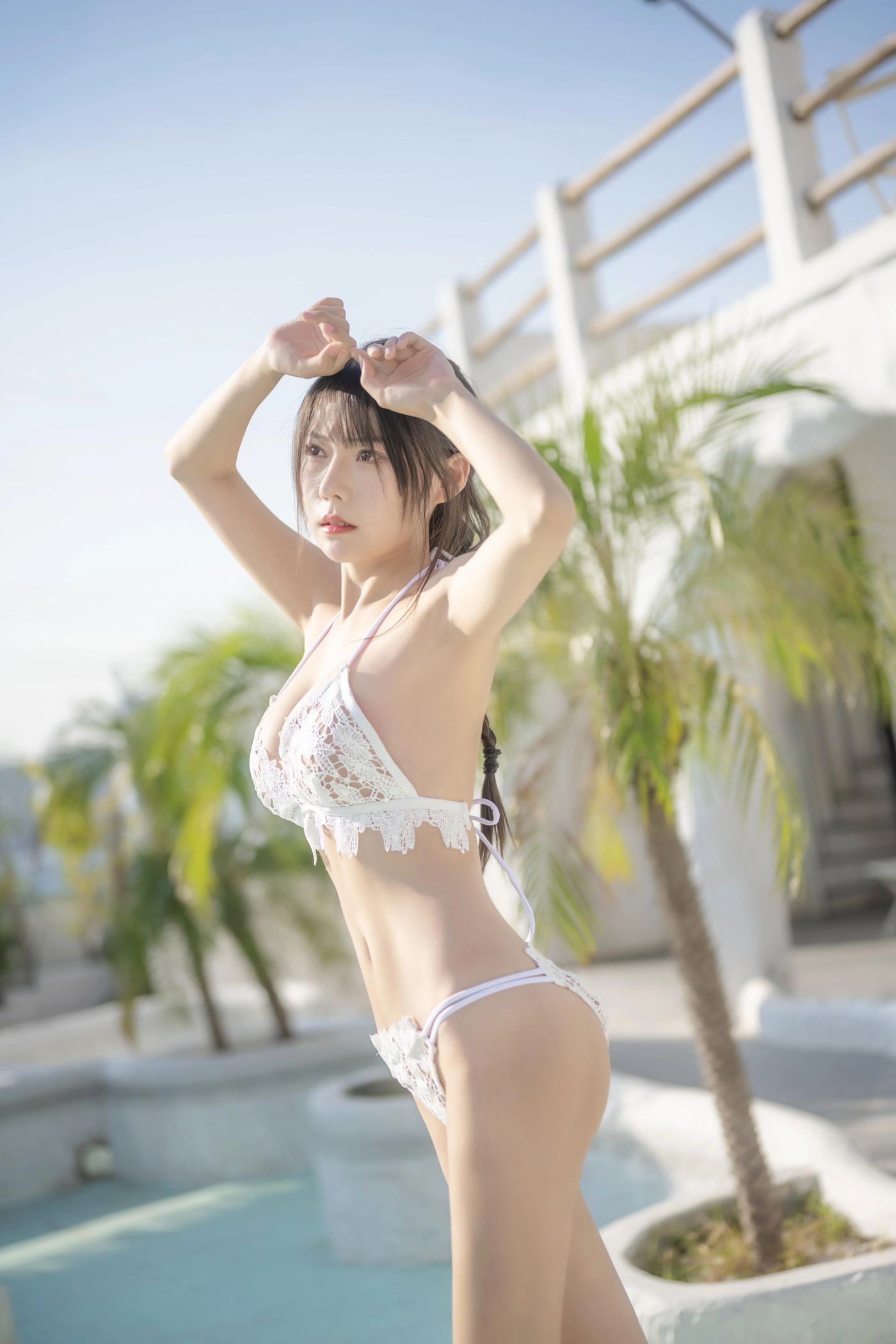 香草喵露露 – NO.29 小露乱撞 泳装 [34P]插图5