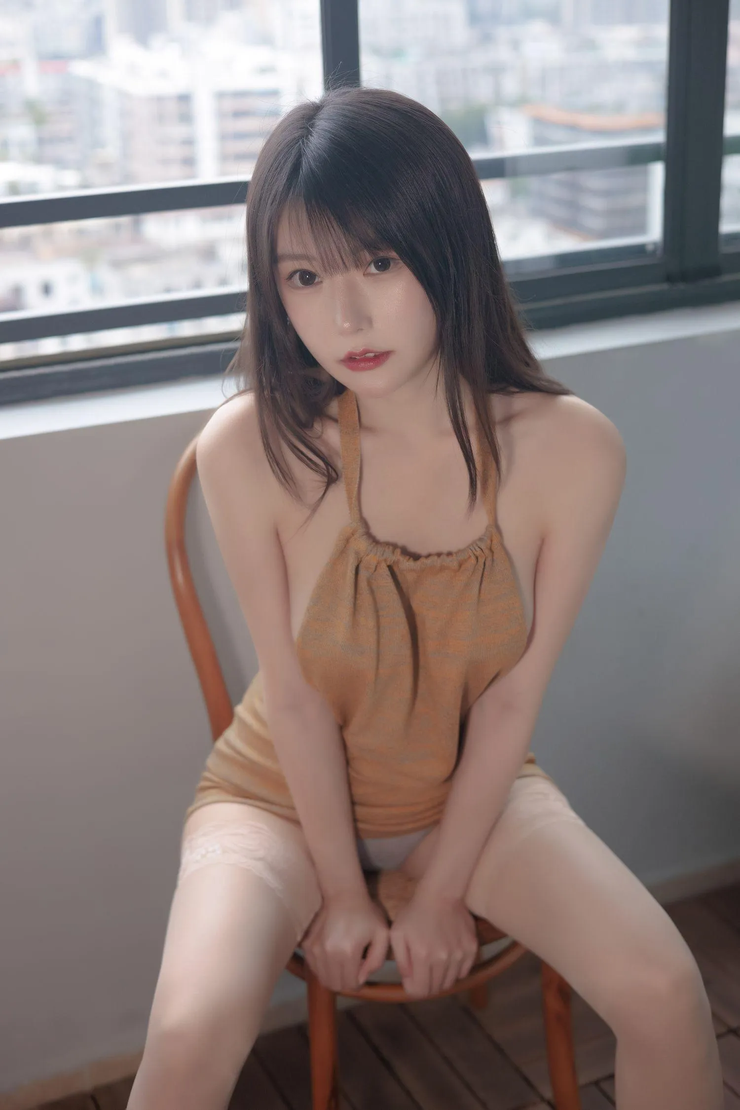 香草喵露露 – NO.44 杨枝甘露 露背裙裙 [54P]插图6