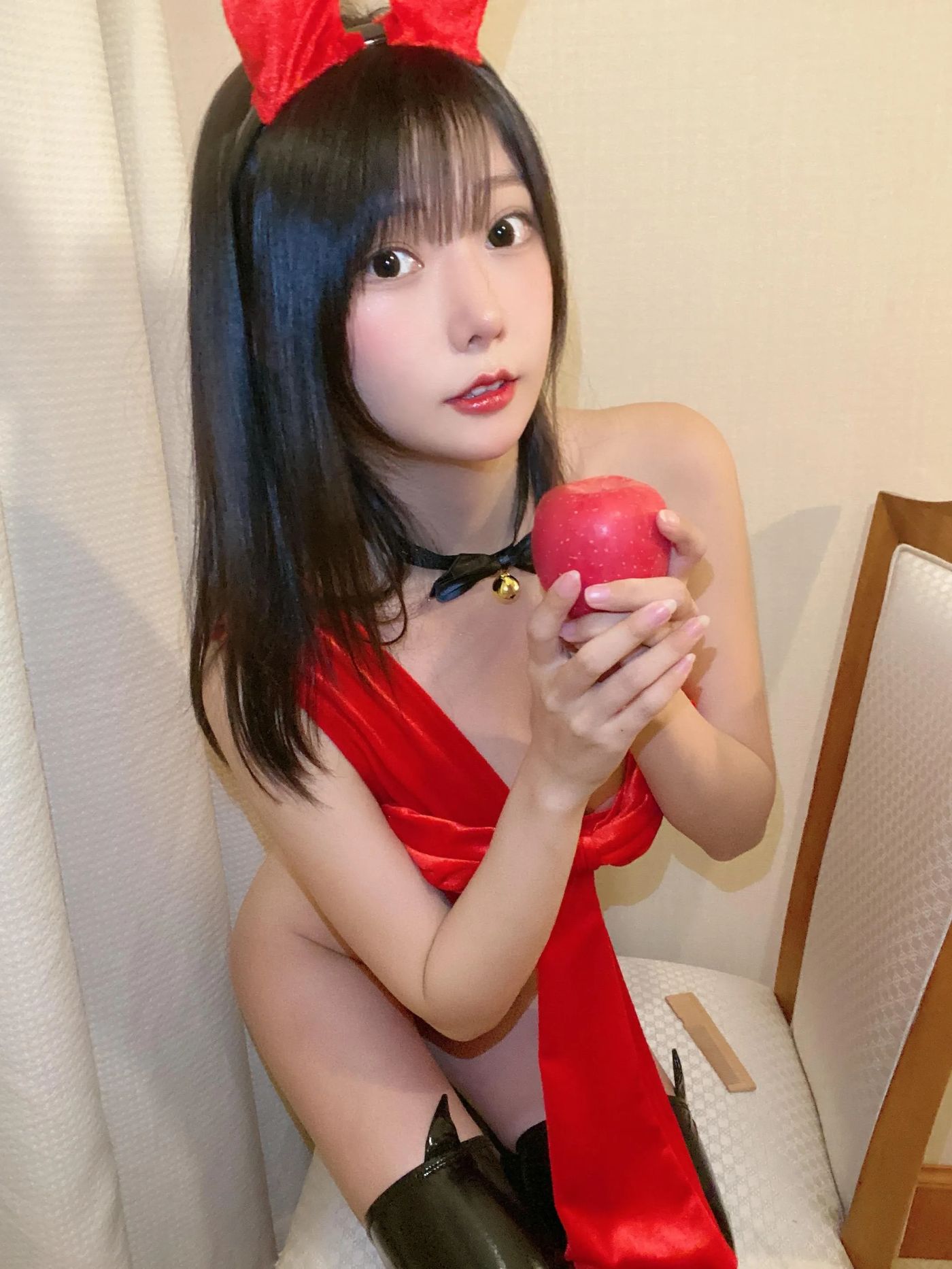 香草喵露露 – NO.49 隐藏图 红色丝带 [40P]插图8