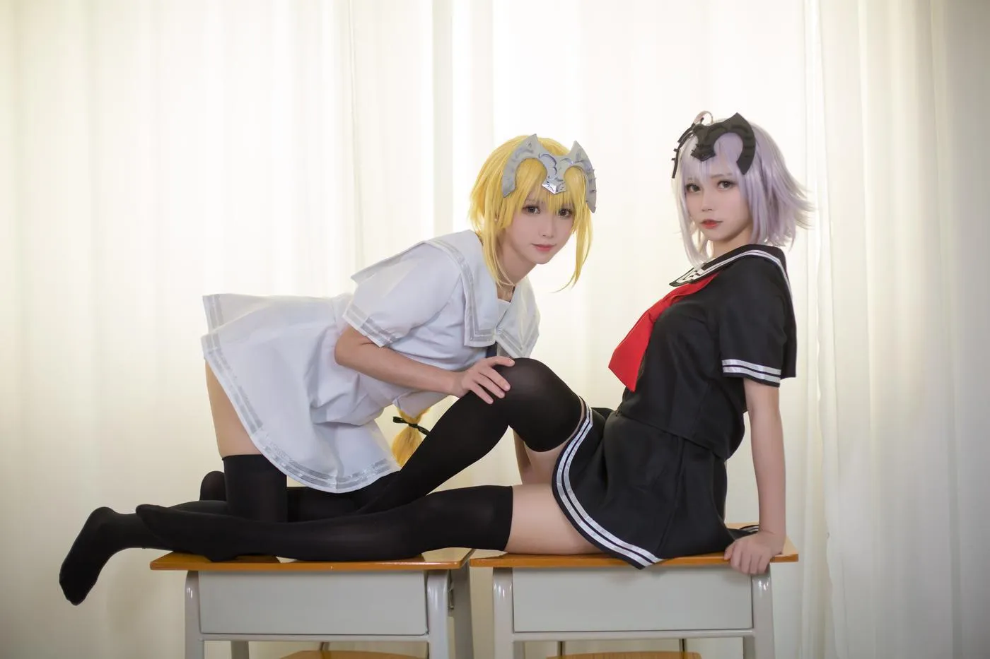 鳗鱼霏儿 – NO.01 &大肉丸 贞德 [58P]插图8