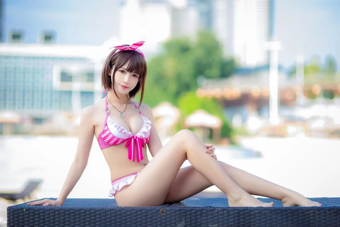 鳗鱼霏儿 – NO.11 加藤惠 粉色泳装 [20P]插图