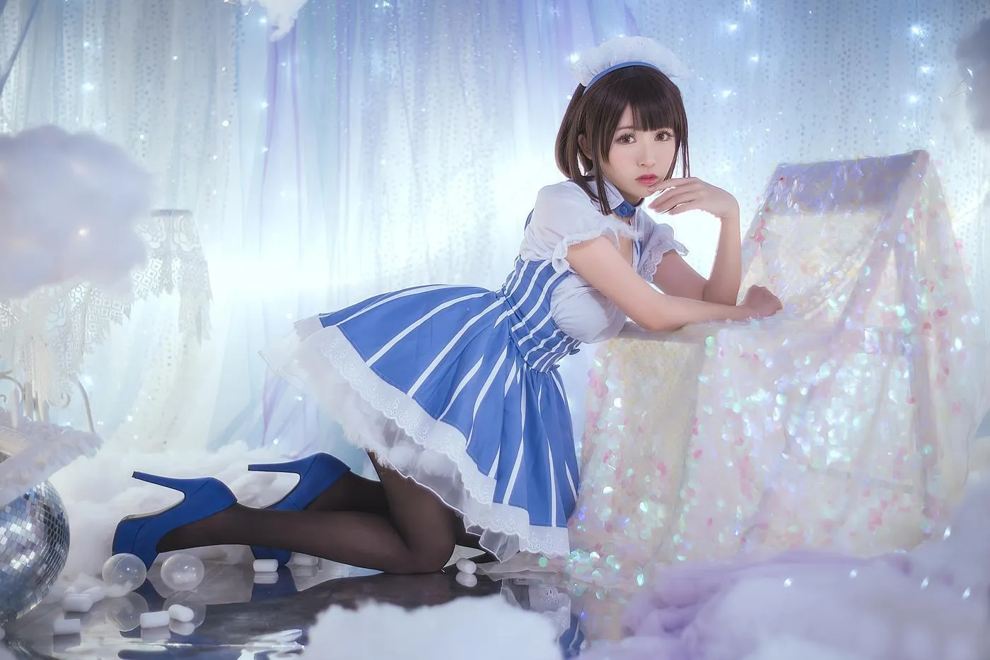 鳗鱼霏儿 – NO.14 加藤惠 女仆 [19P]插图1