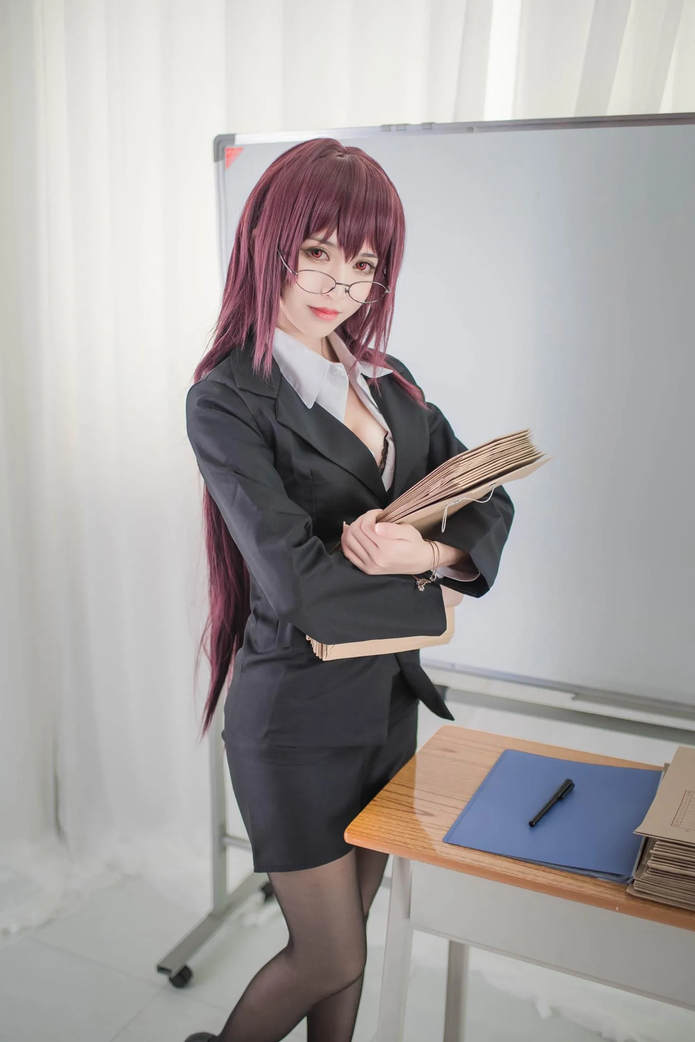 鳗鱼霏儿 – NO.30 斯卡哈教师 [18P]插图5