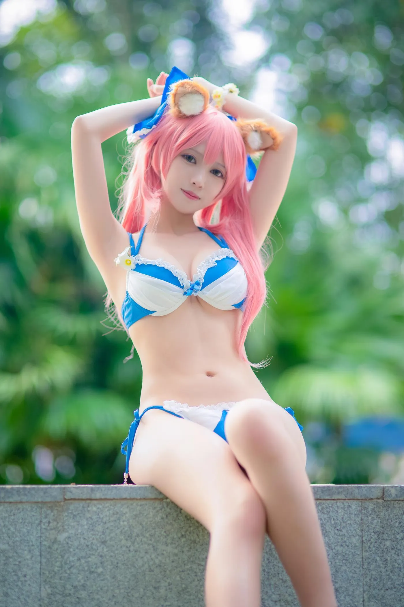 鳗鱼霏儿 – NO.34 玉藻前 泳装 [17P]插图8